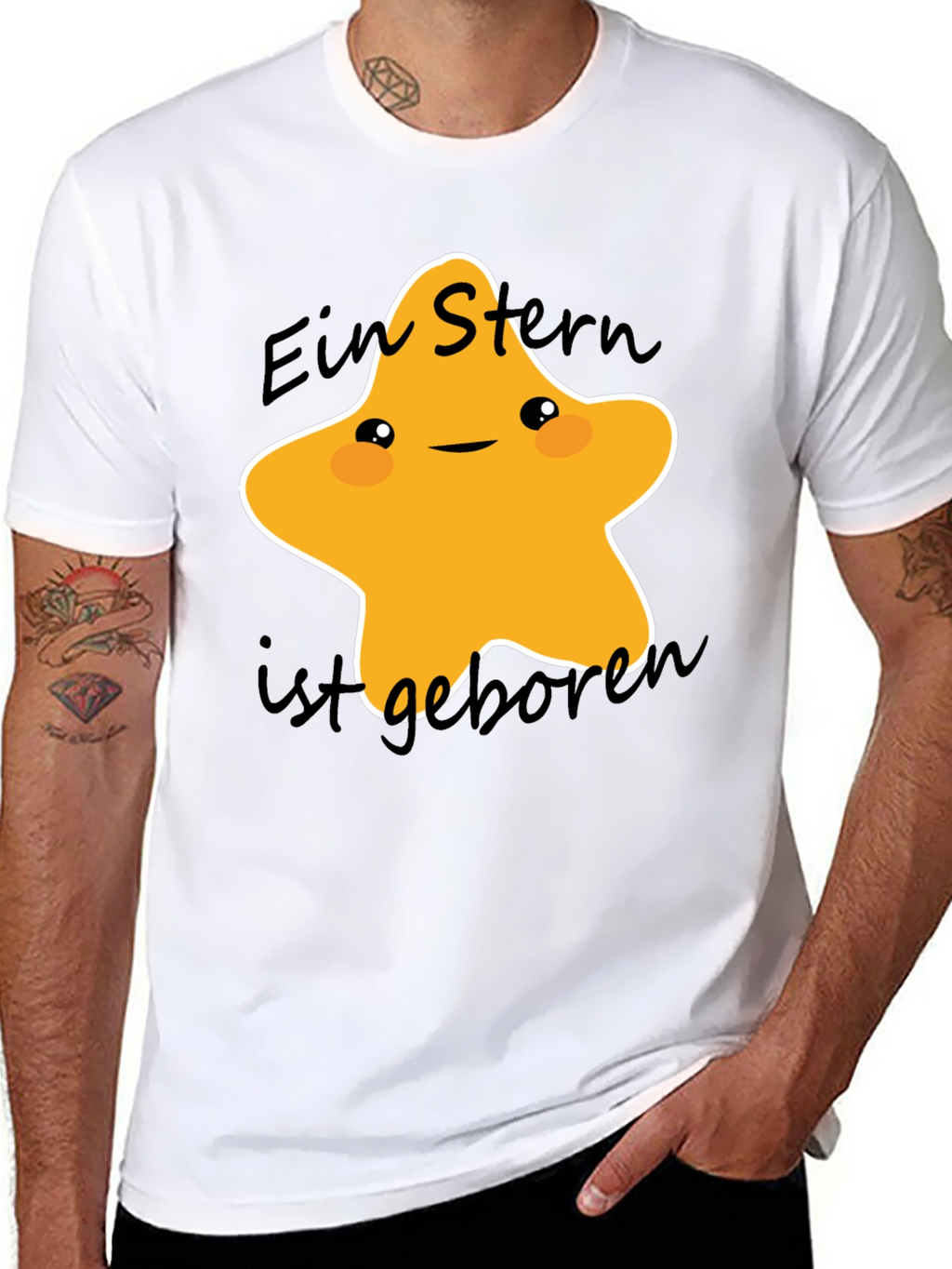Cute Star T-Shirt - Ein Stern Ist Geboren