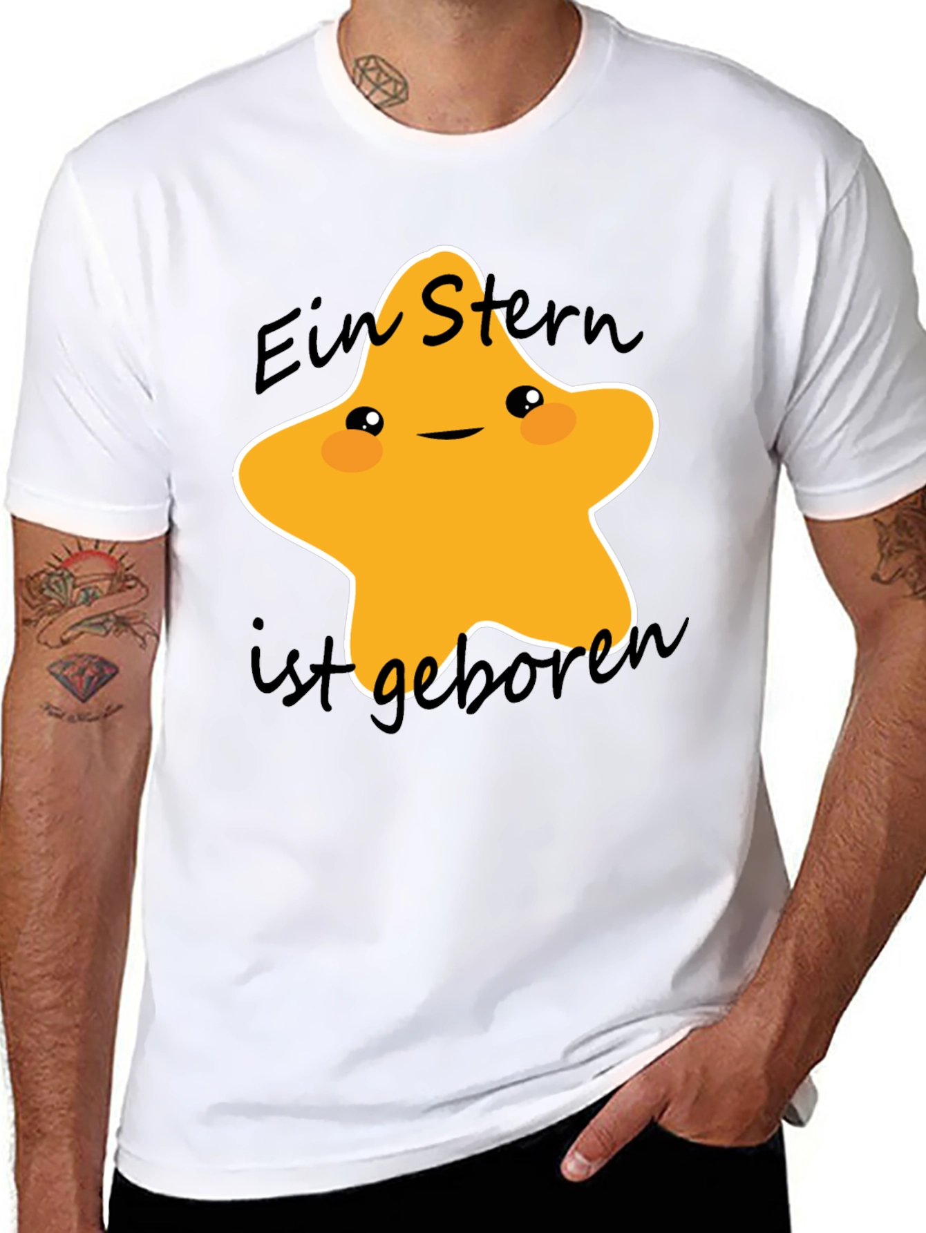 Cute Star T-Shirt - Ein Stern Ist Geboren