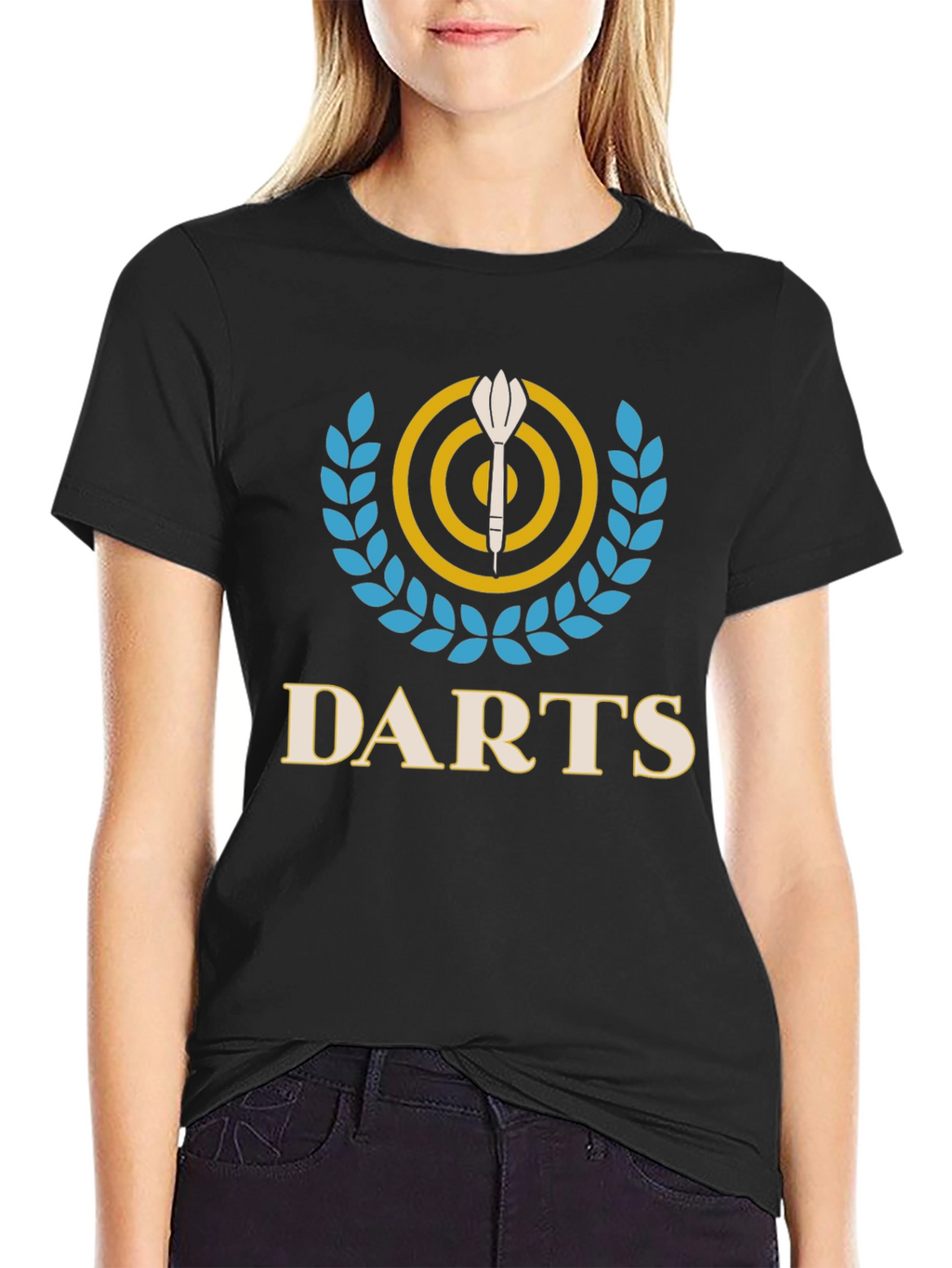 Darts Graphic Tee - Target & Laurel Wreath