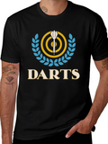 Darts Graphic Tee - Target & Laurel Wreath