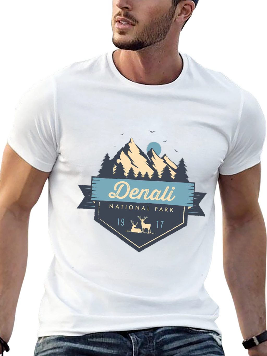 Denali National Park Graphic T-Shirt