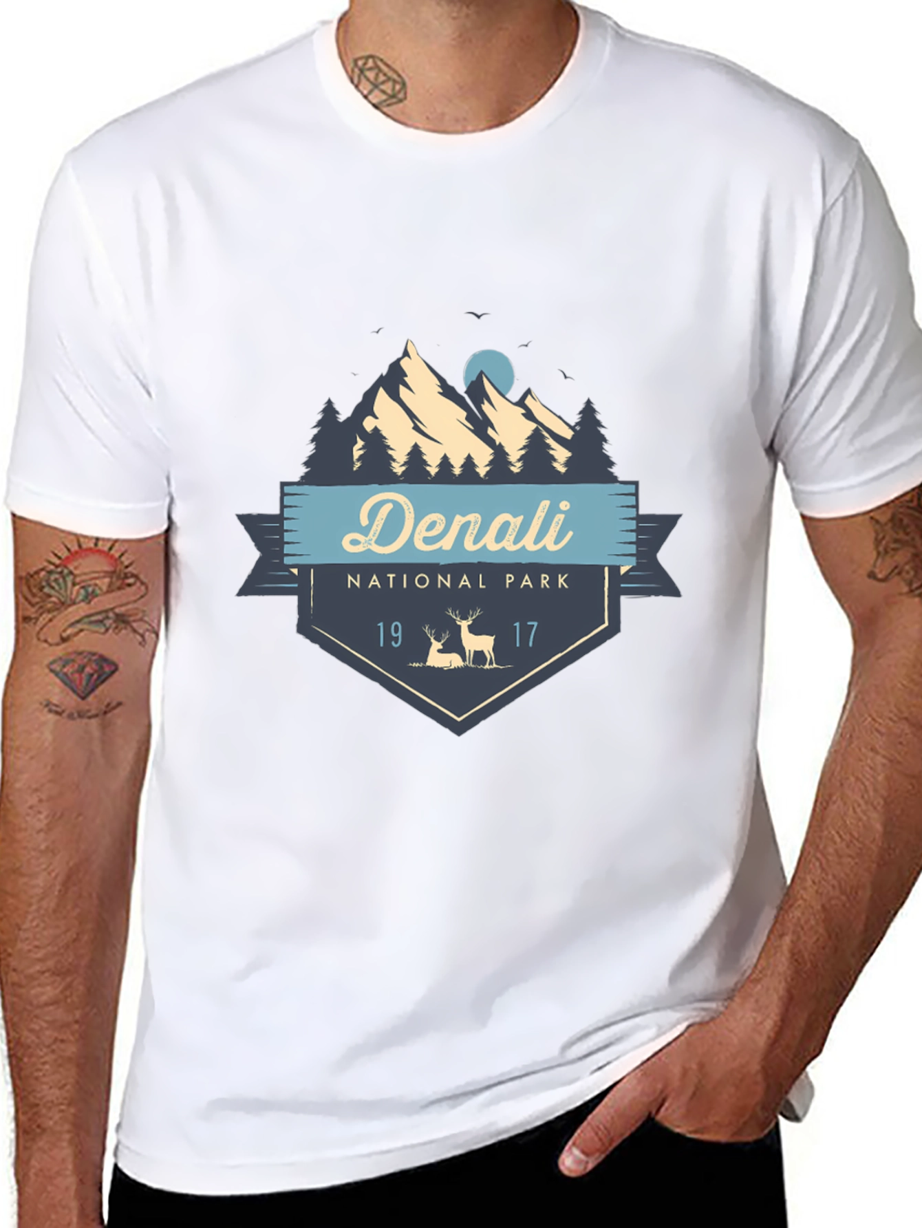 Denali National Park Graphic T-Shirt