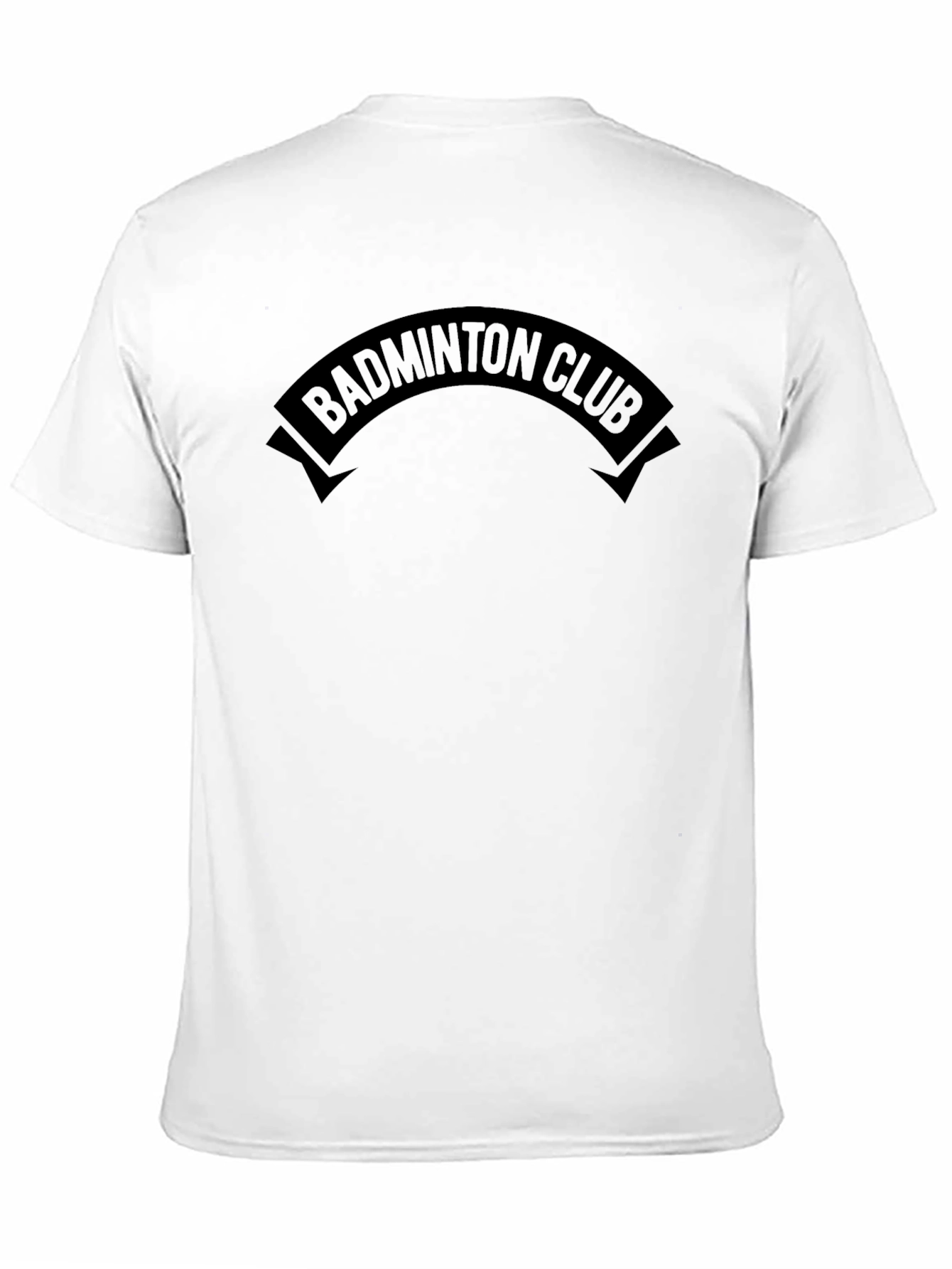 Badminton Club Graphic Tee - Sporty Casual Wear