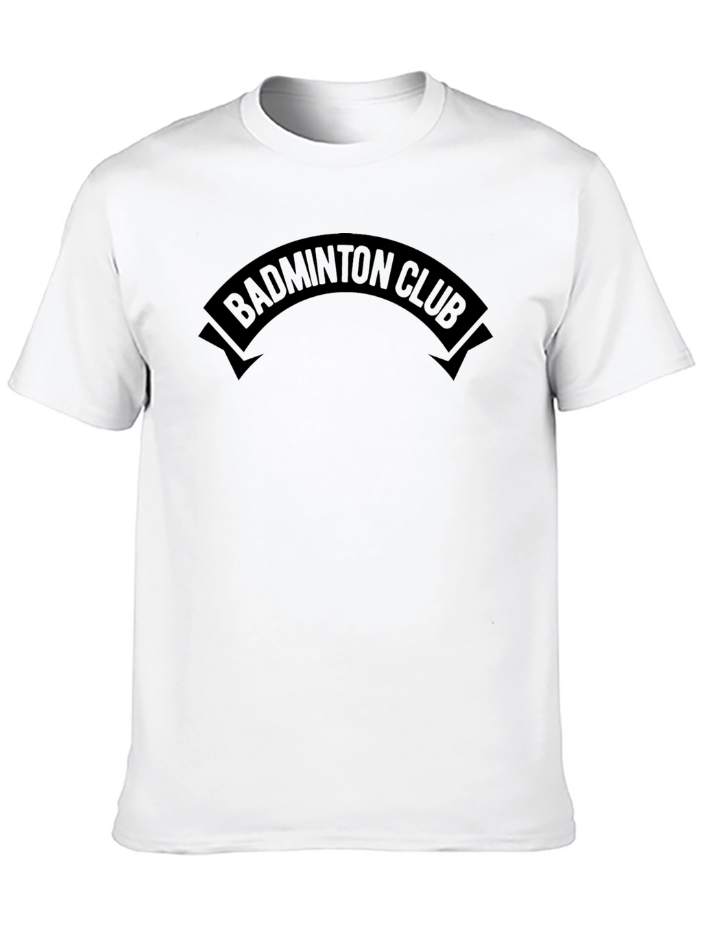 Badminton Club Graphic Tee - Sporty Casual Wear