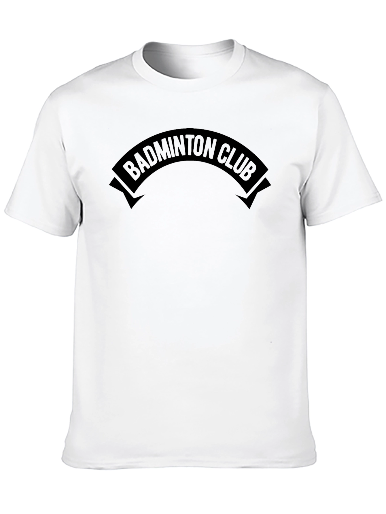 Badminton Club Graphic Tee - Sporty Casual Wear