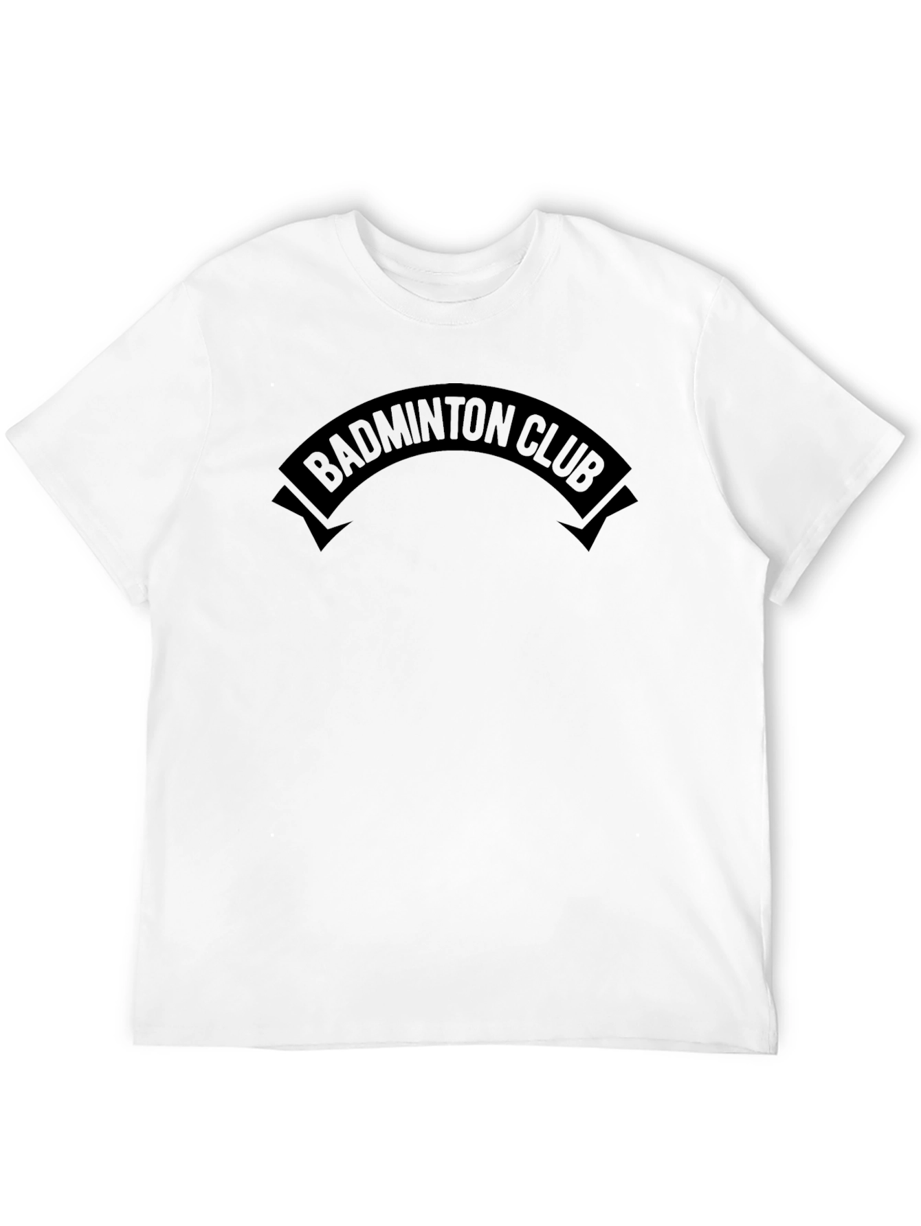 Badminton Club Graphic Tee - Sporty Casual Wear