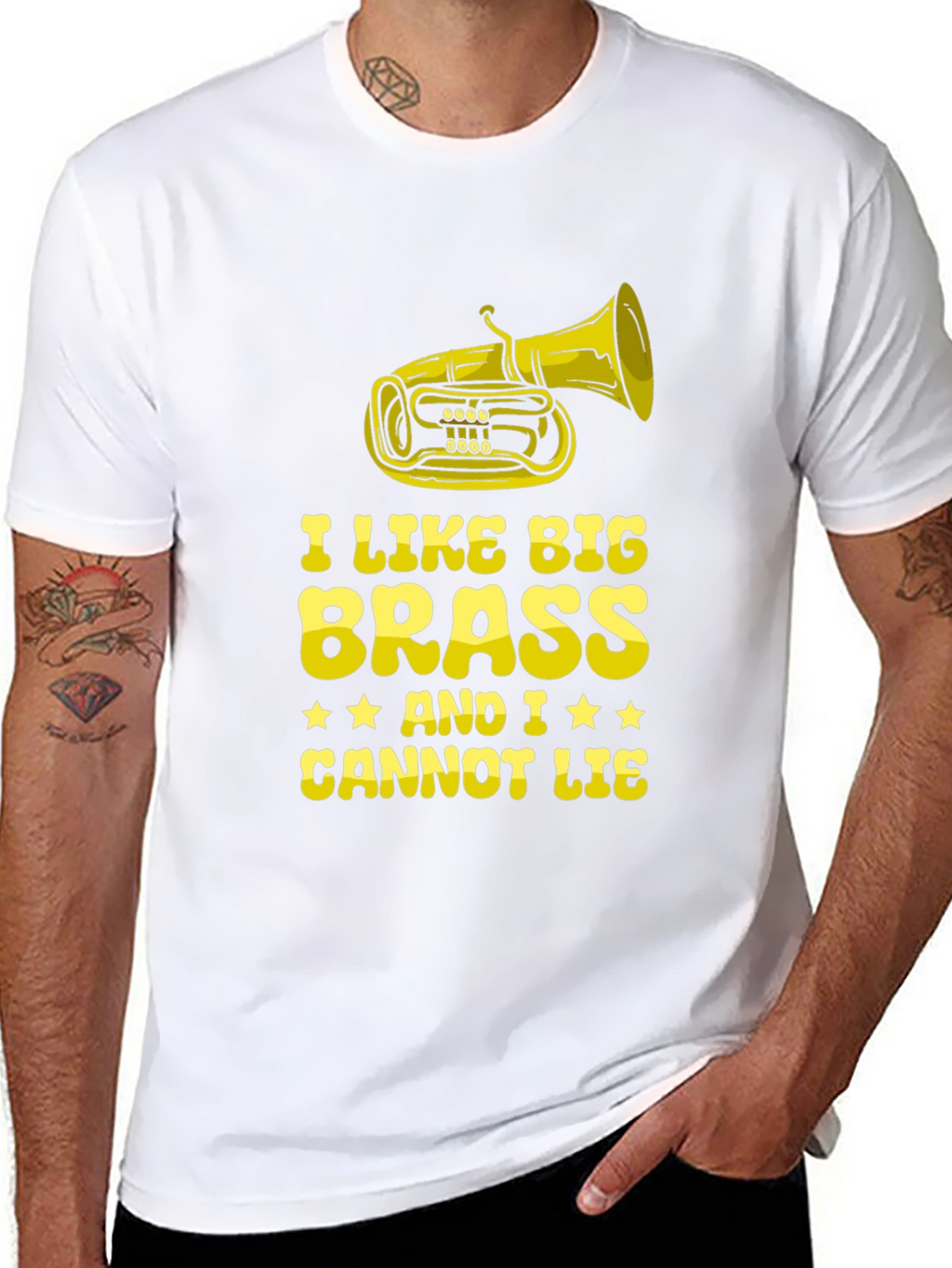 I Like Big Brass T-Shirt - Funny Musician Tee