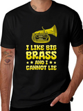 I Like Big Brass T-Shirt - Funny Musician Tee