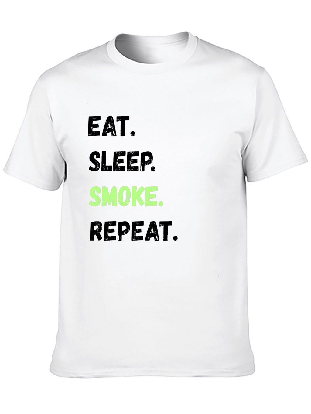 Eat Sleep Smoke Repeat Graphic Tee