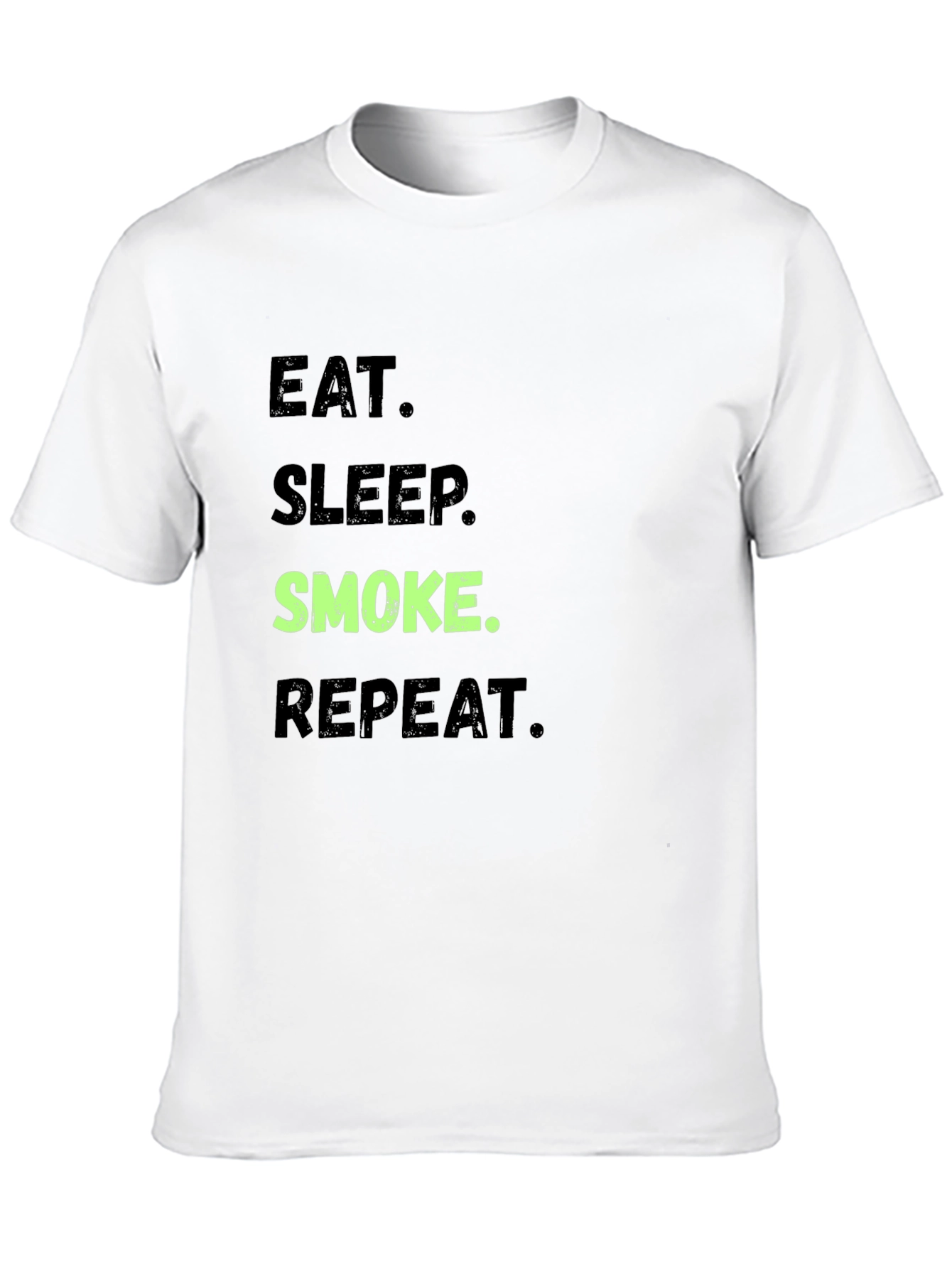 Eat Sleep Smoke Repeat Graphic Tee