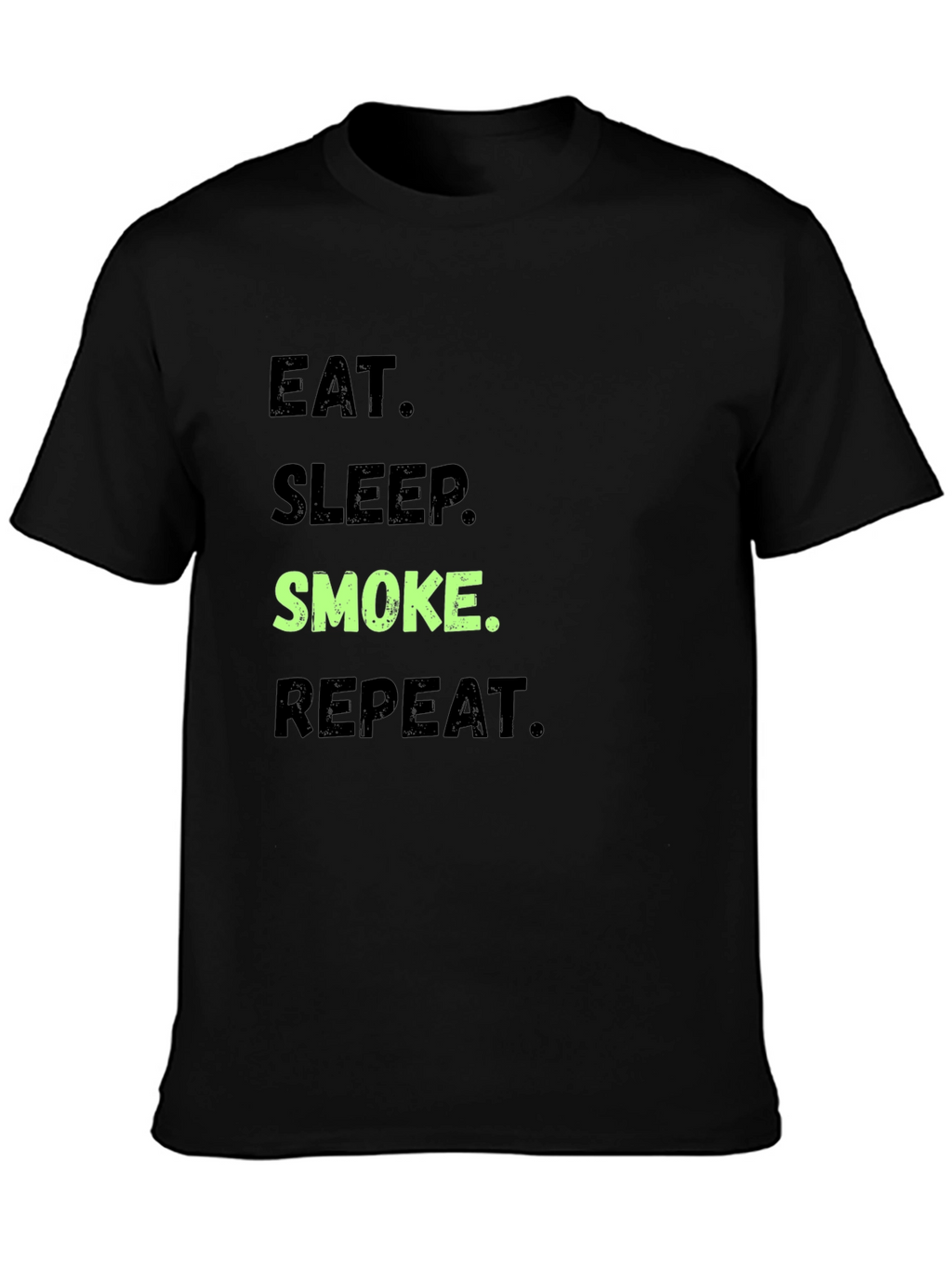 Eat Sleep Smoke Repeat Graphic Tee