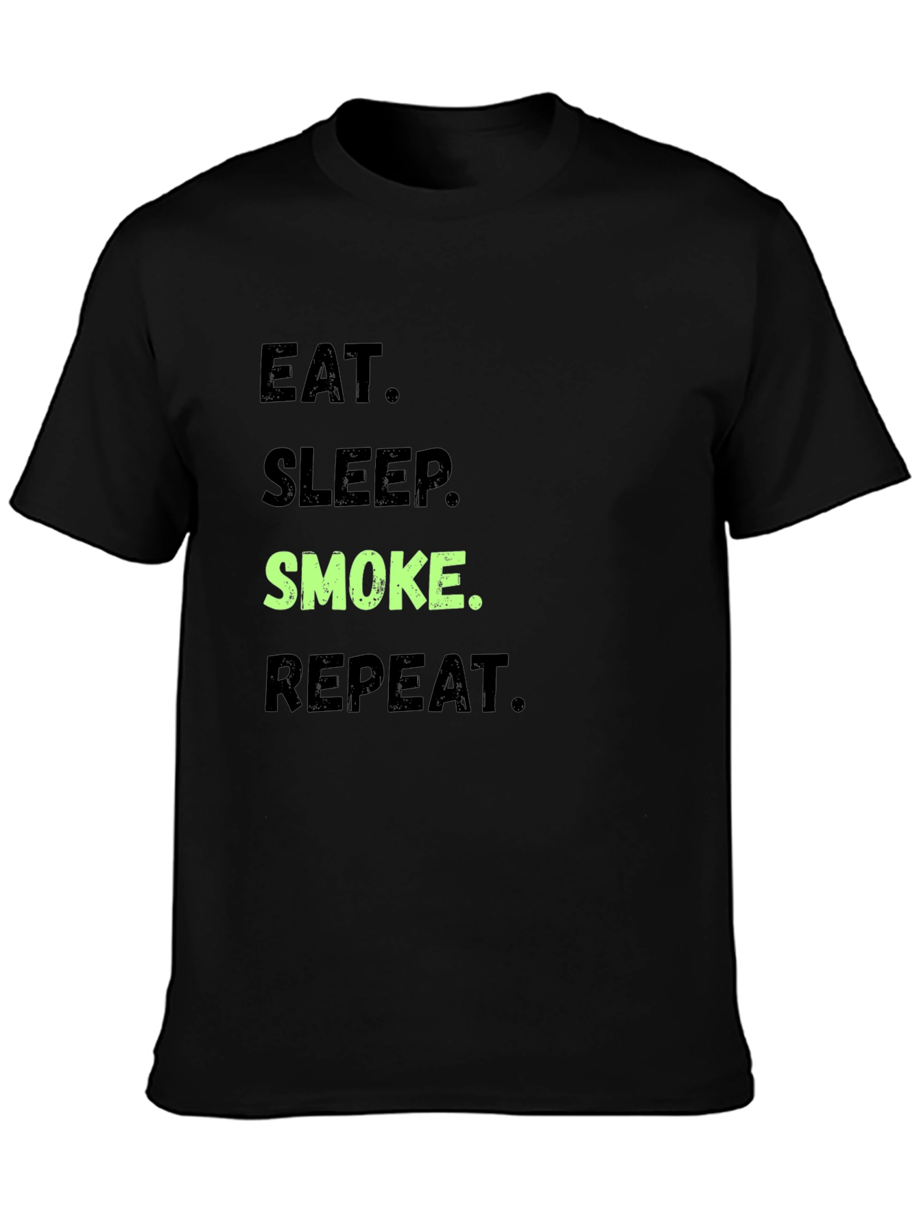 Eat Sleep Smoke Repeat Graphic Tee