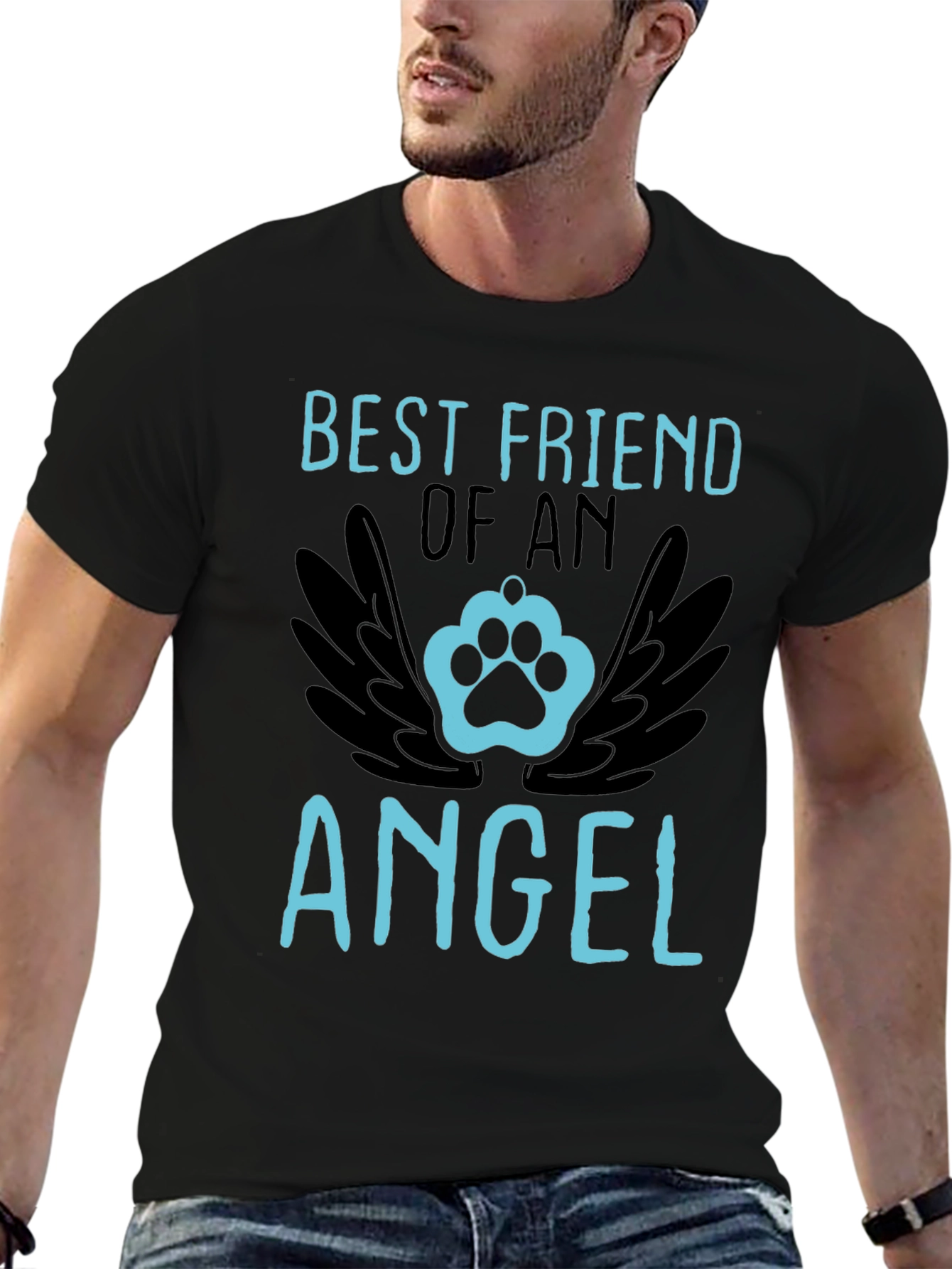 Best Friend of an Angel Pet Memorial T-Shirt