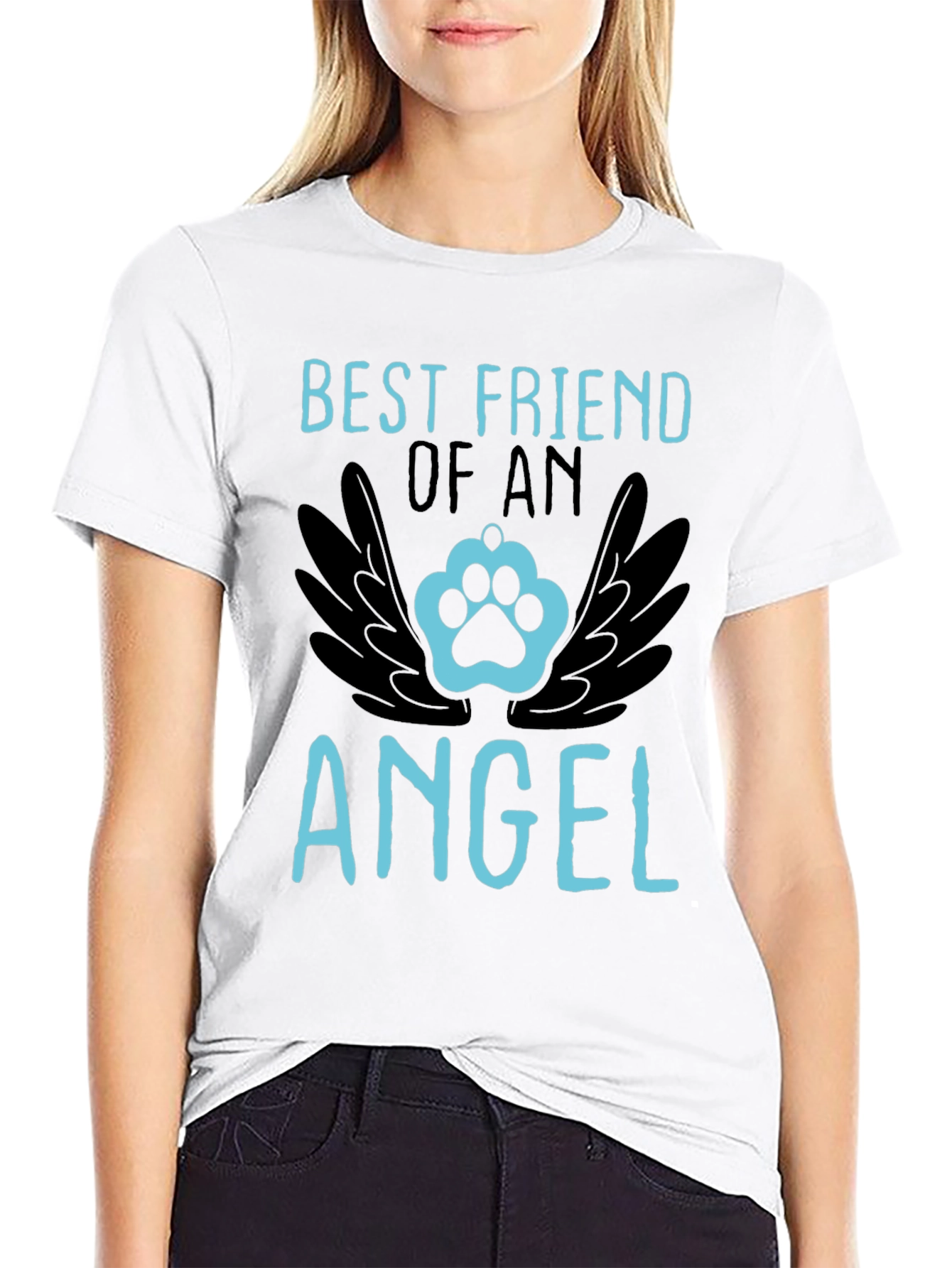 Best Friend of an Angel Pet Memorial T-Shirt