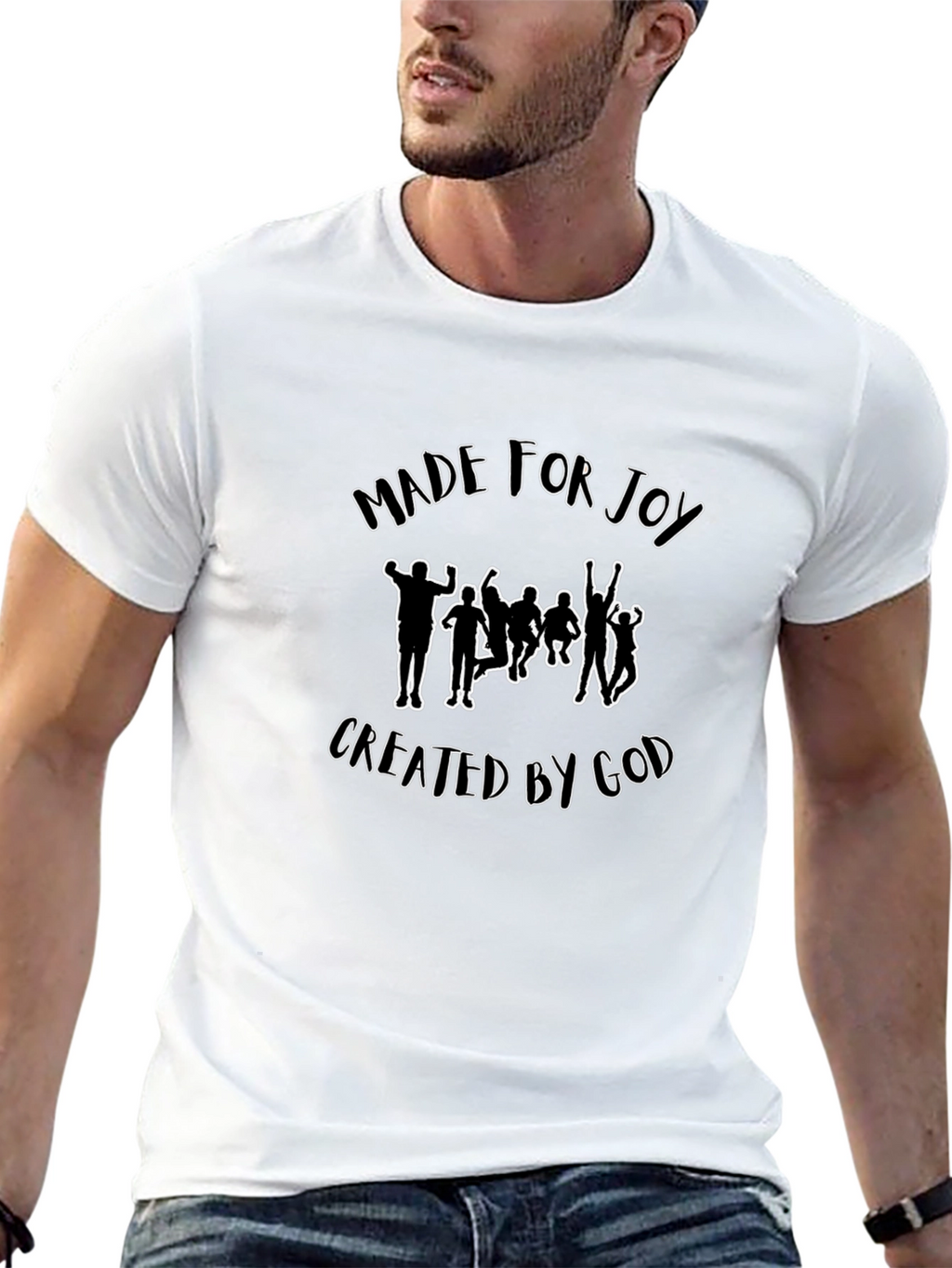 Made For Joy T-Shirt - Christian Graphic Tee
