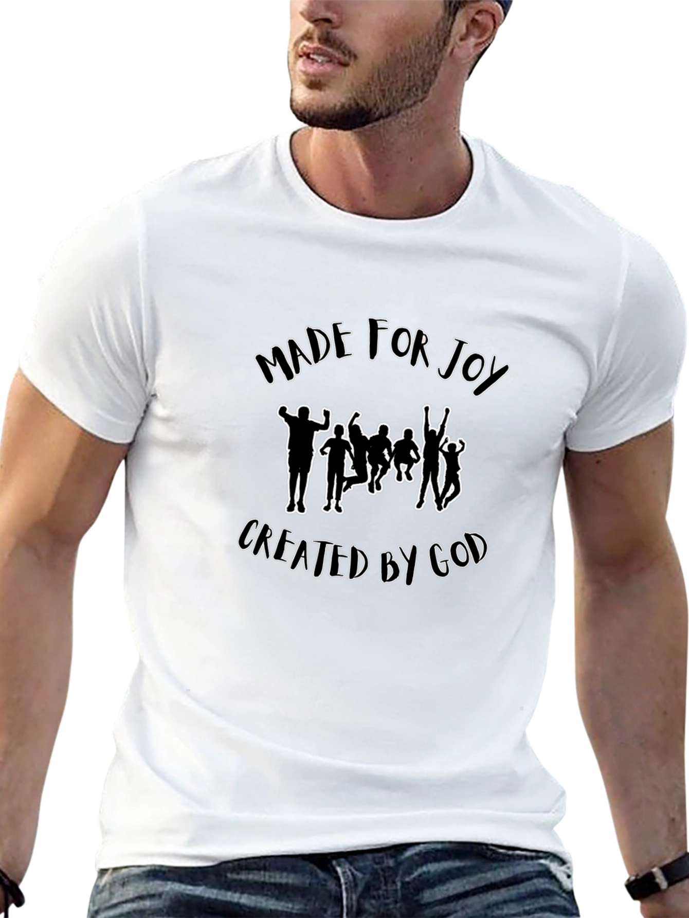 Made For Joy T-Shirt - Christian Graphic Tee