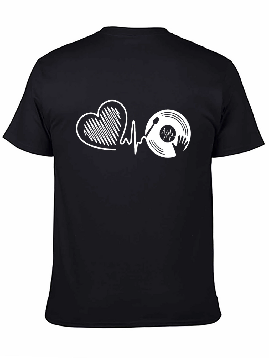 DJ Heartbeat T-Shirt - Music Lover Tee