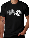 DJ Heartbeat T-Shirt - Music Lover Tee