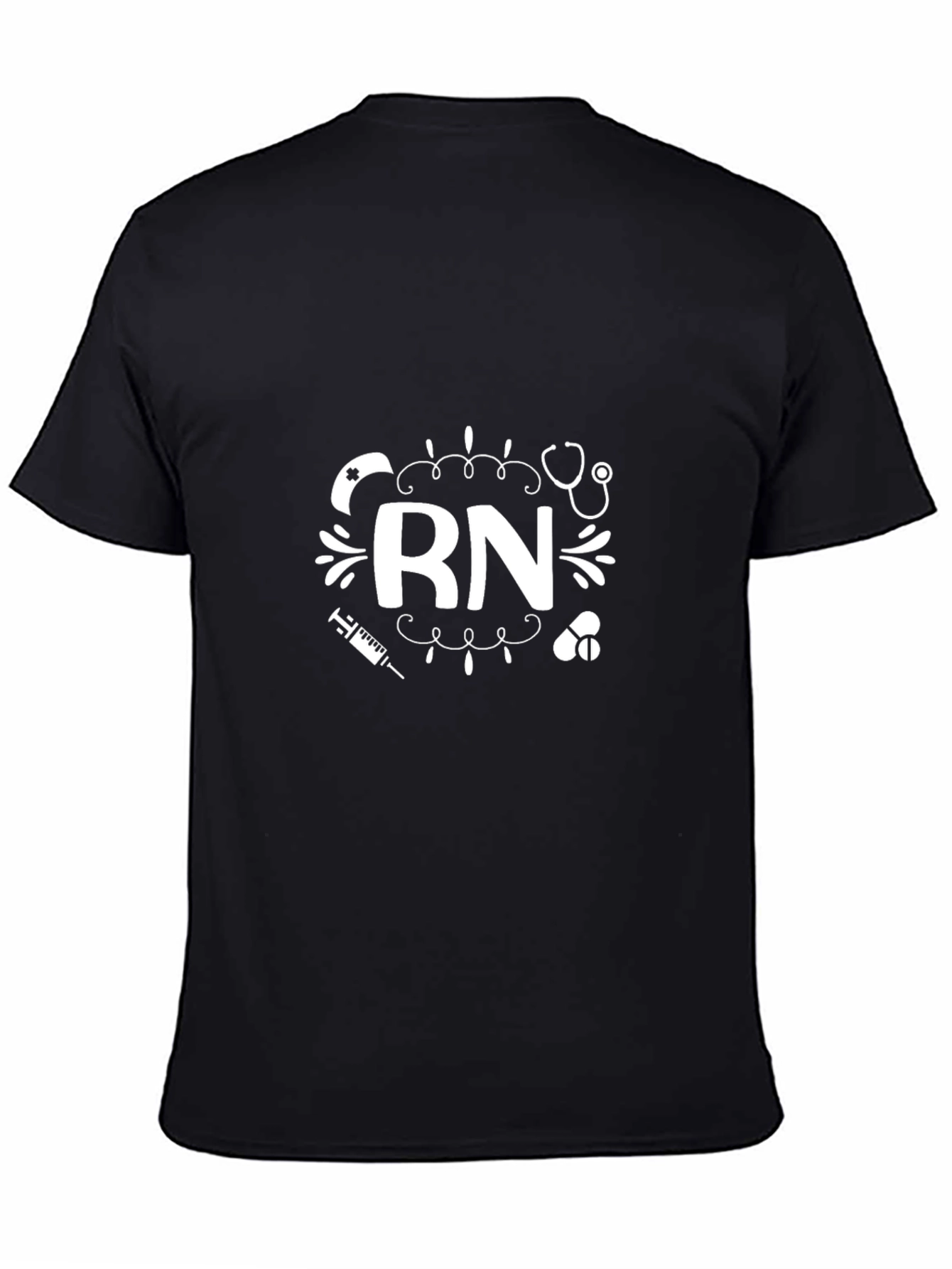 RN Nurse Graphic T-Shirt - Registered Nurse Apparel