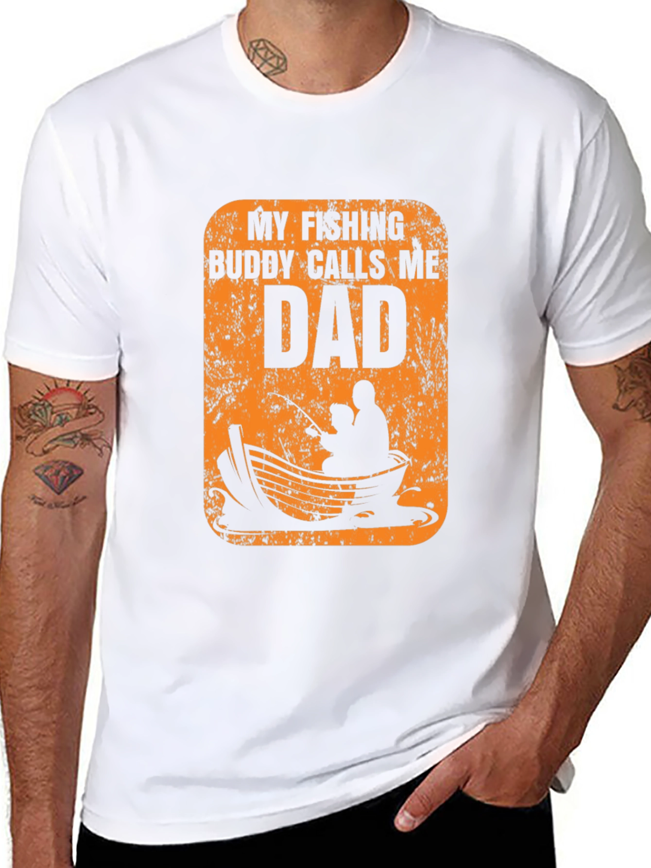My Fishing Buddy Calls Me Dad T-Shirt