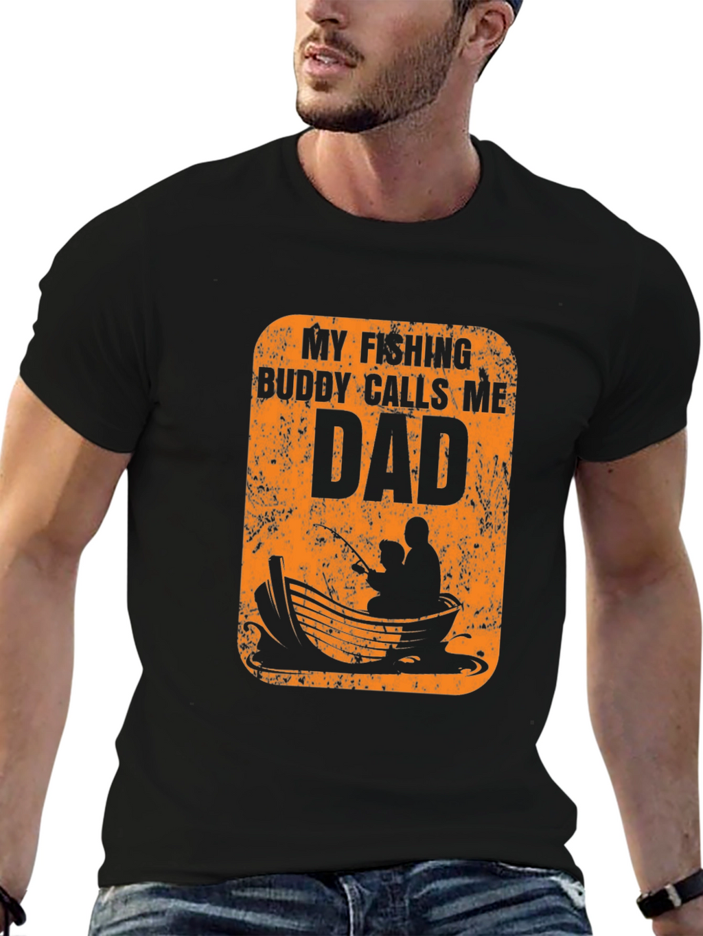 My Fishing Buddy Calls Me Dad T-Shirt