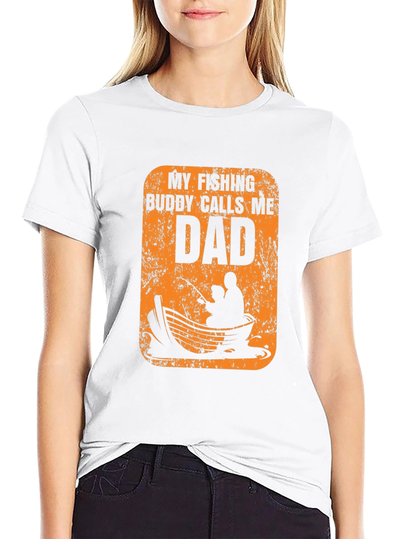 My Fishing Buddy Calls Me Dad T-Shirt