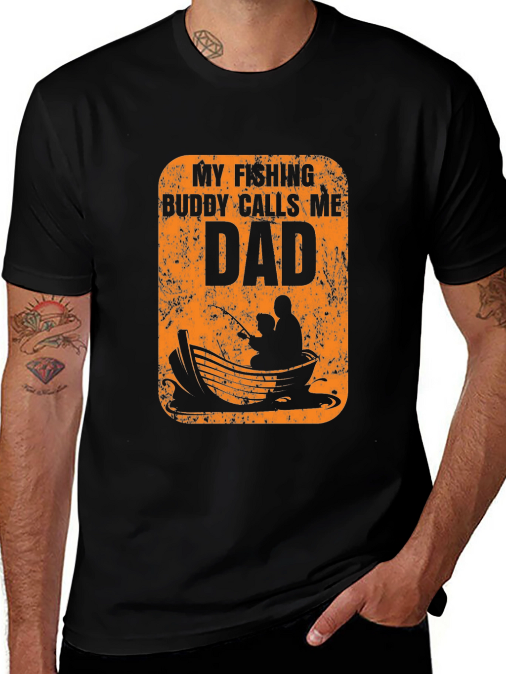 My Fishing Buddy Calls Me Dad T-Shirt
