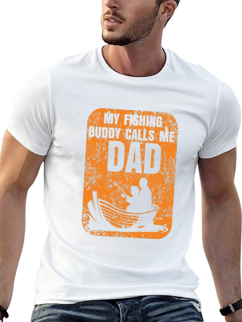 My Fishing Buddy Calls Me Dad T-Shirt