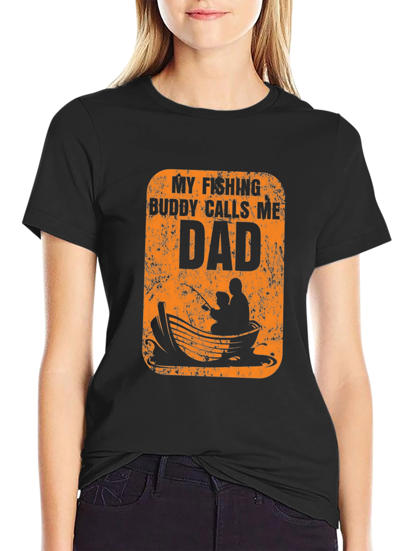 My Fishing Buddy Calls Me Dad T-Shirt
