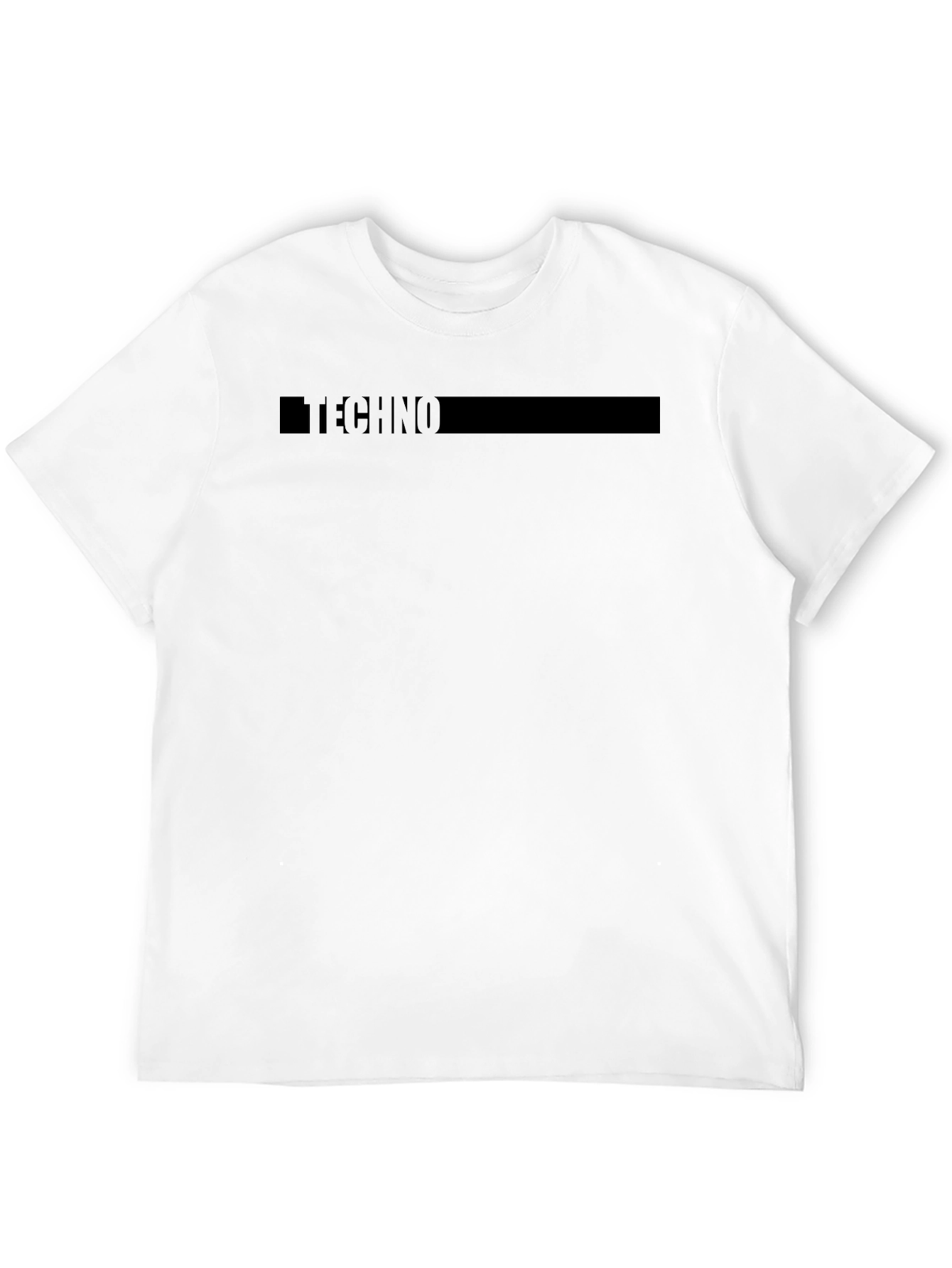 Techno Graphic Black T-Shirt