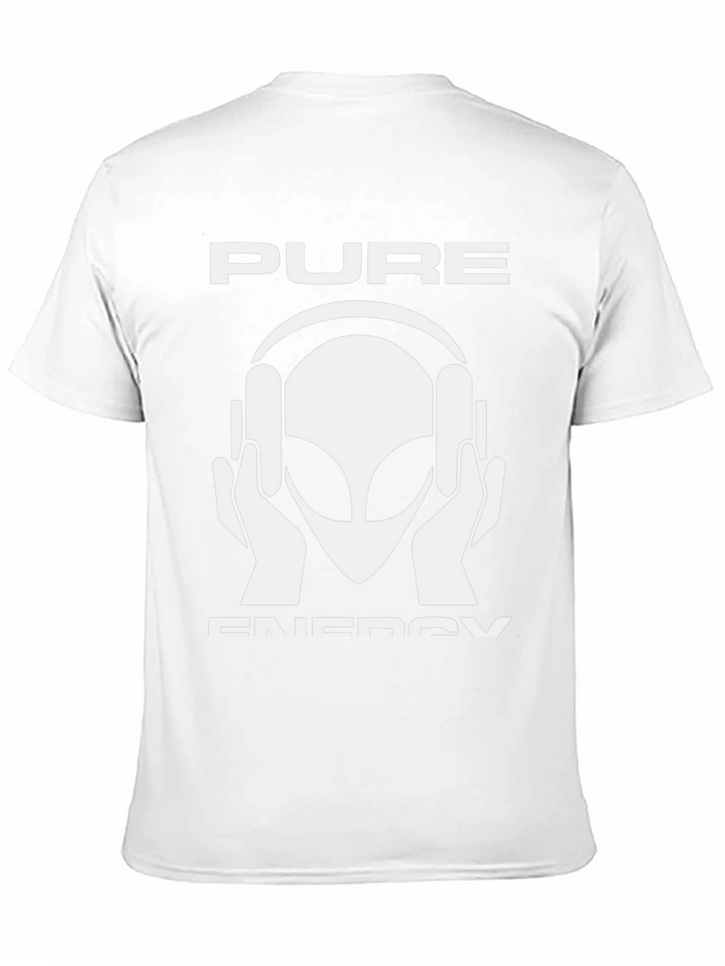 Pure Energy Alien DJ Black T-Shirt