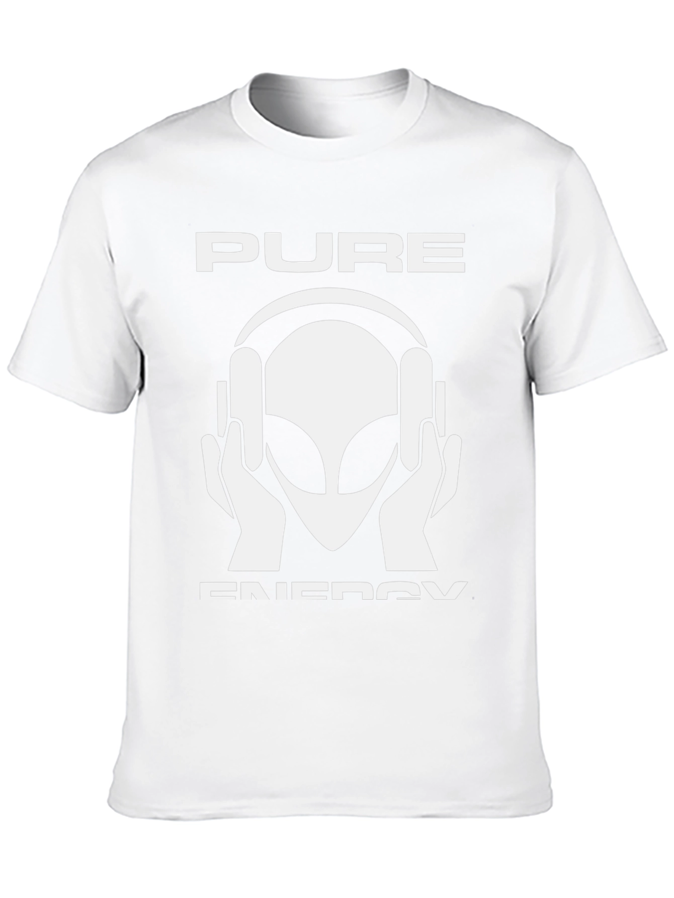 Pure Energy Alien DJ Black T-Shirt