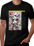 Uncensored Graphic Tee - Edgy Streetwear