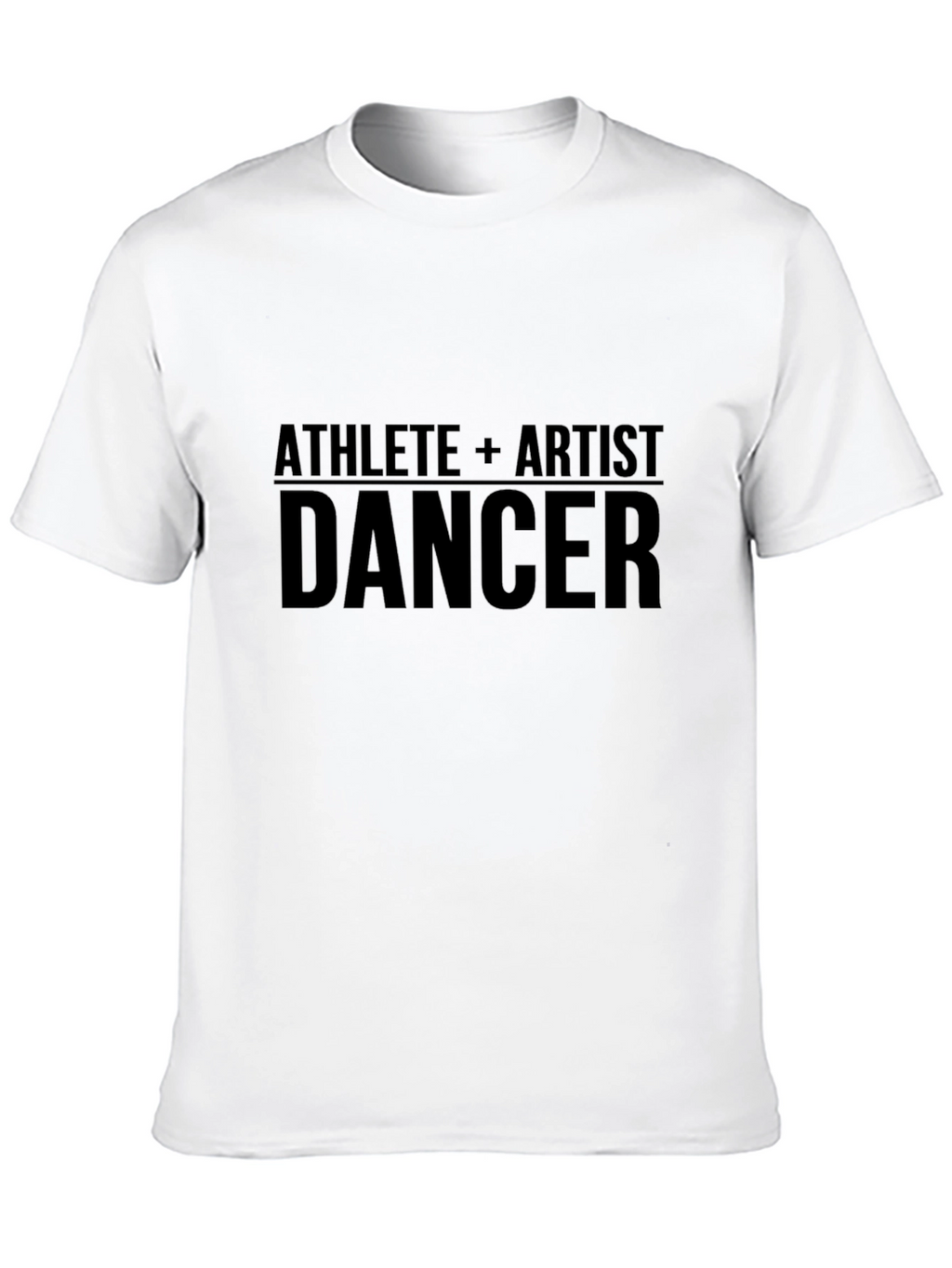 Athlete + Artist Dancer Graphic Black T-Shirt
