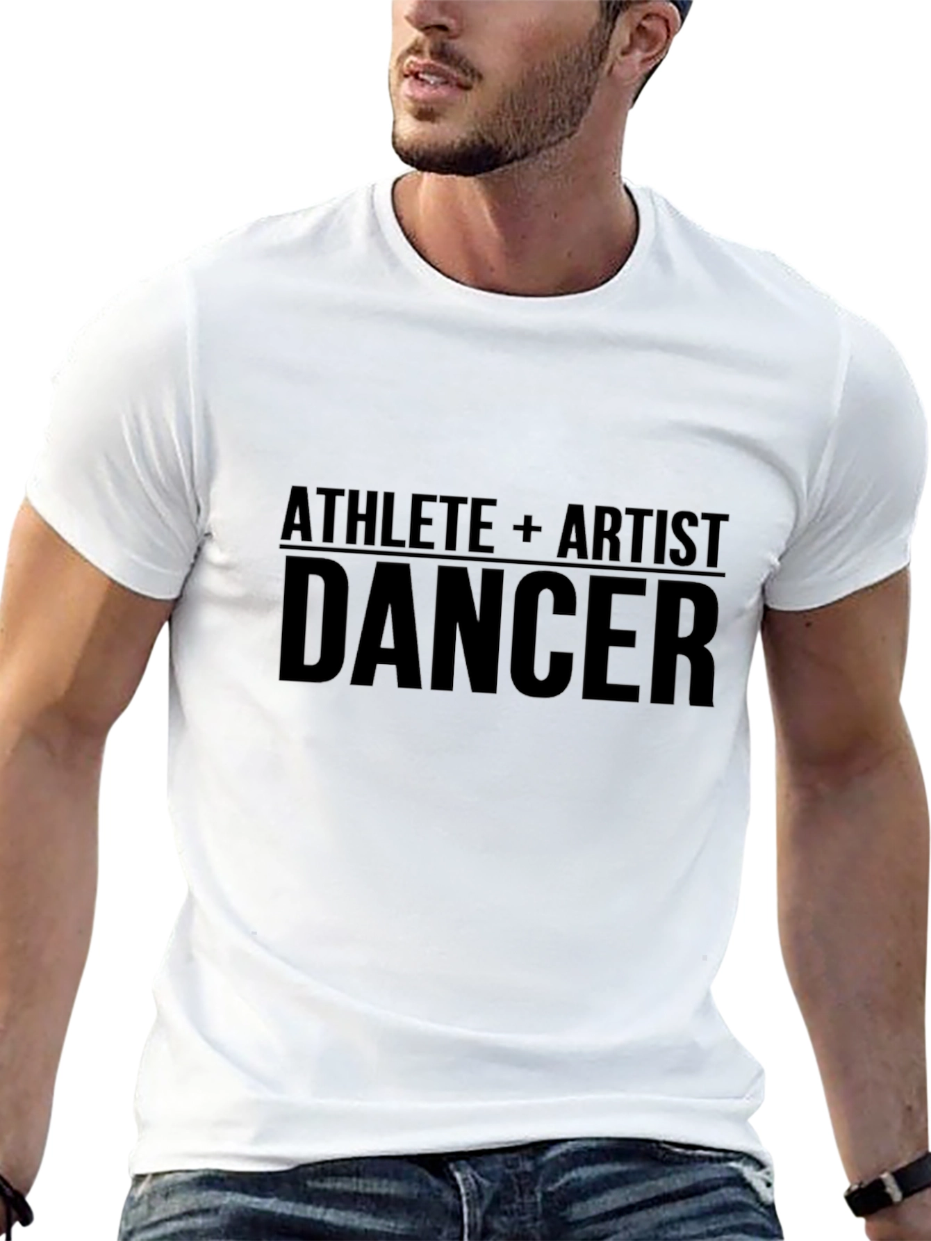 Athlete + Artist Dancer Graphic Black T-Shirt