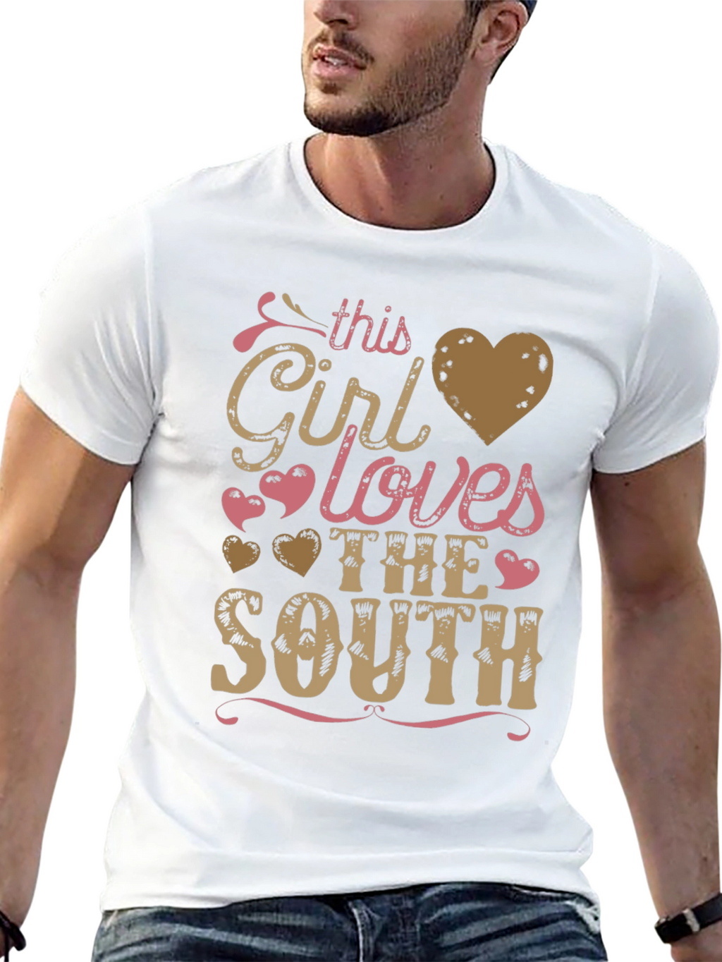 Southern Girl T-Shirt - This Girl Loves The South