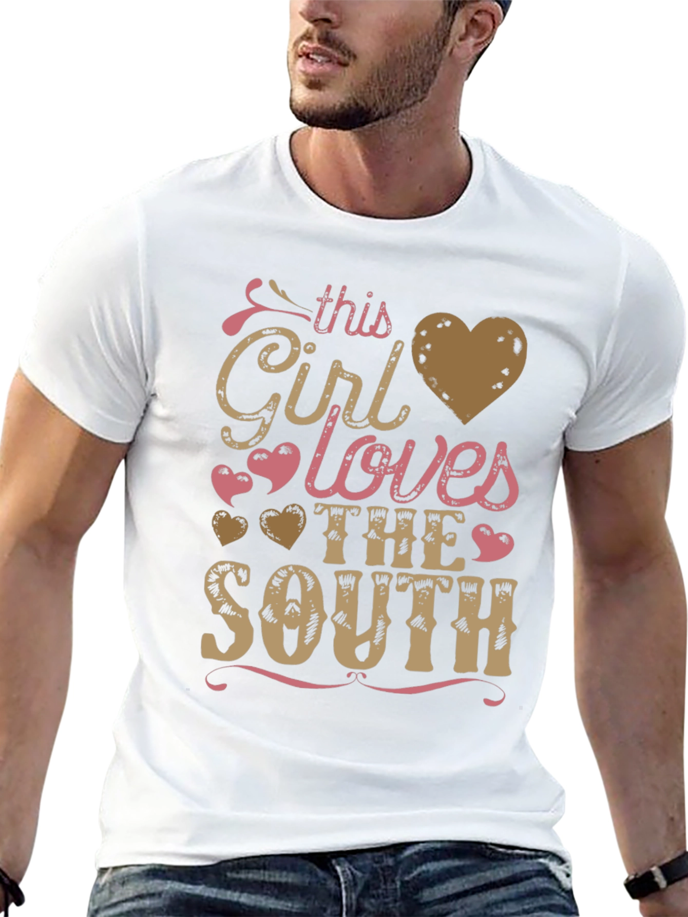 Southern Girl T-Shirt - This Girl Loves The South