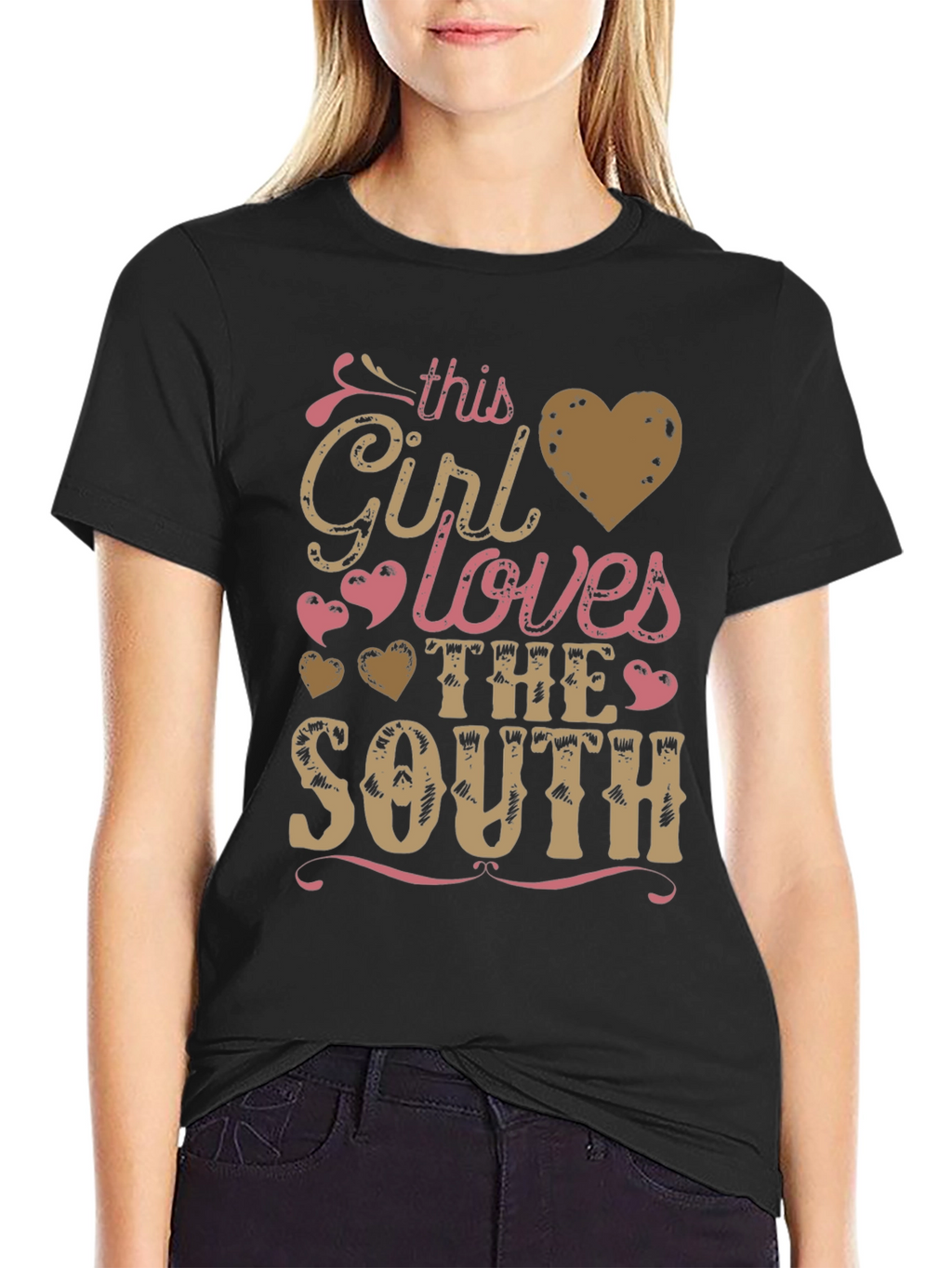 Southern Girl T-Shirt - This Girl Loves The South