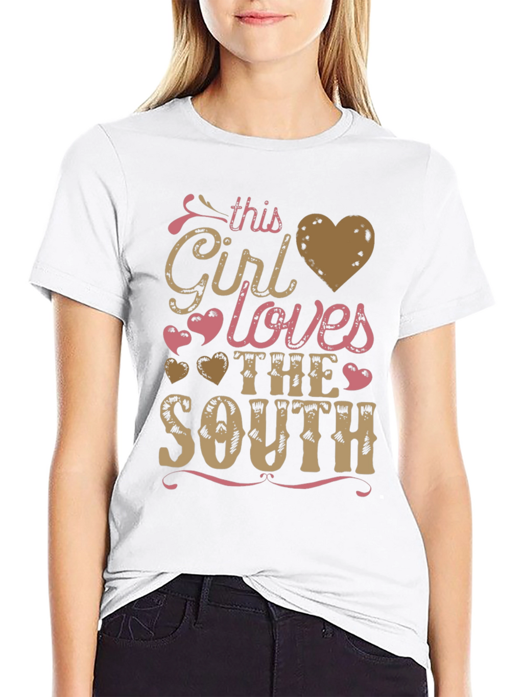 Southern Girl T-Shirt - This Girl Loves The South