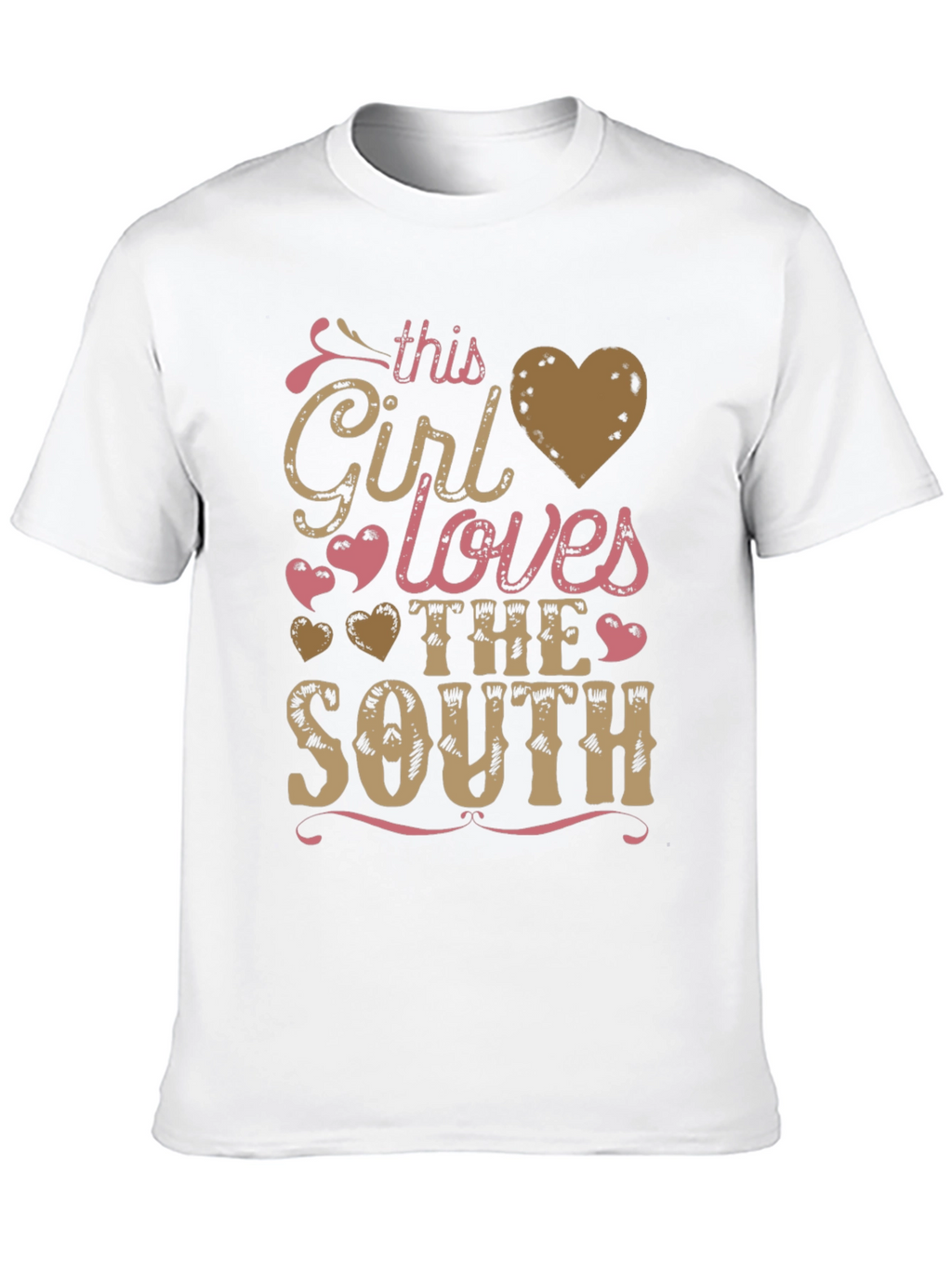 Southern Girl T-Shirt - This Girl Loves The South