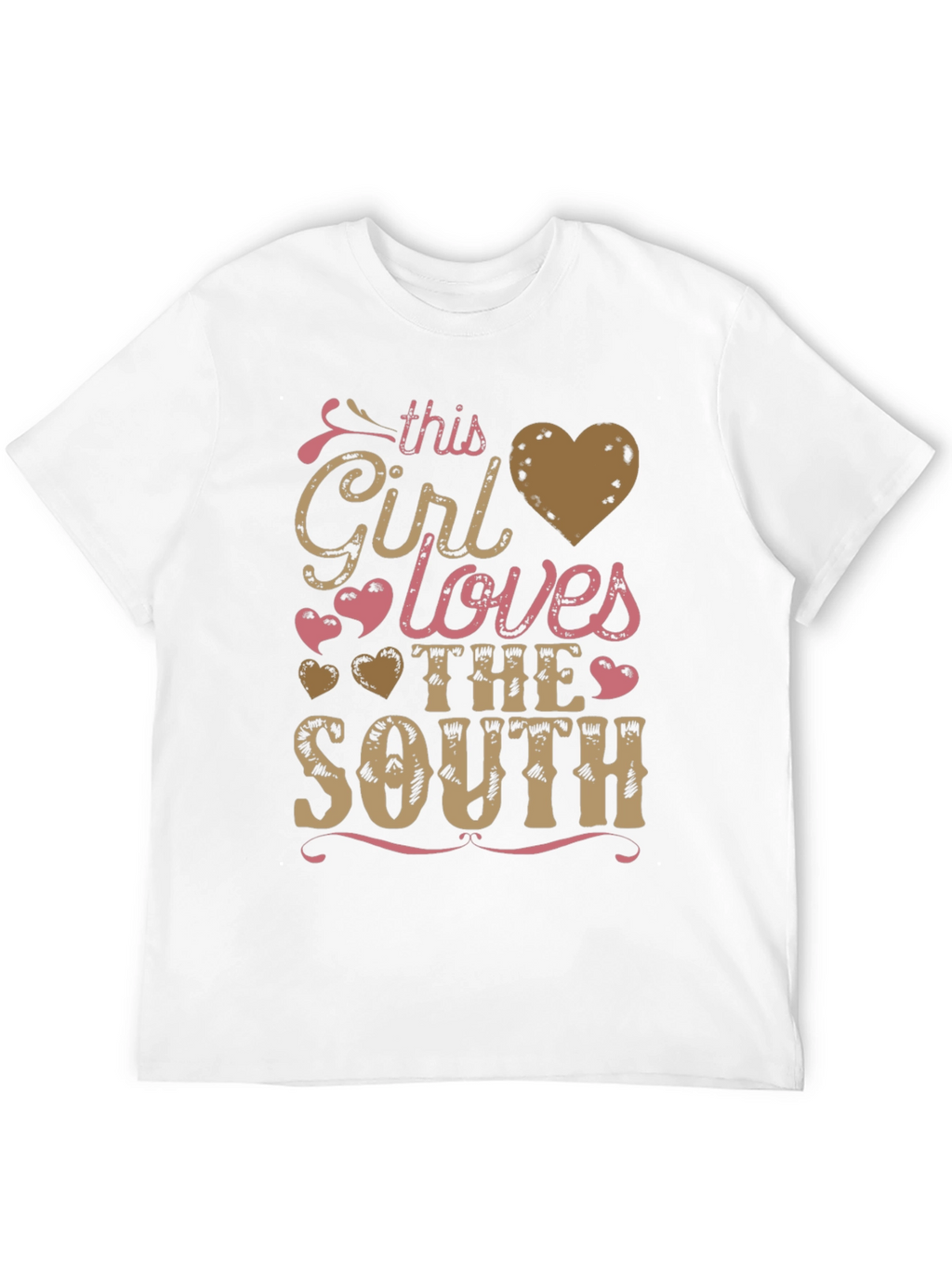Southern Girl T-Shirt - This Girl Loves The South