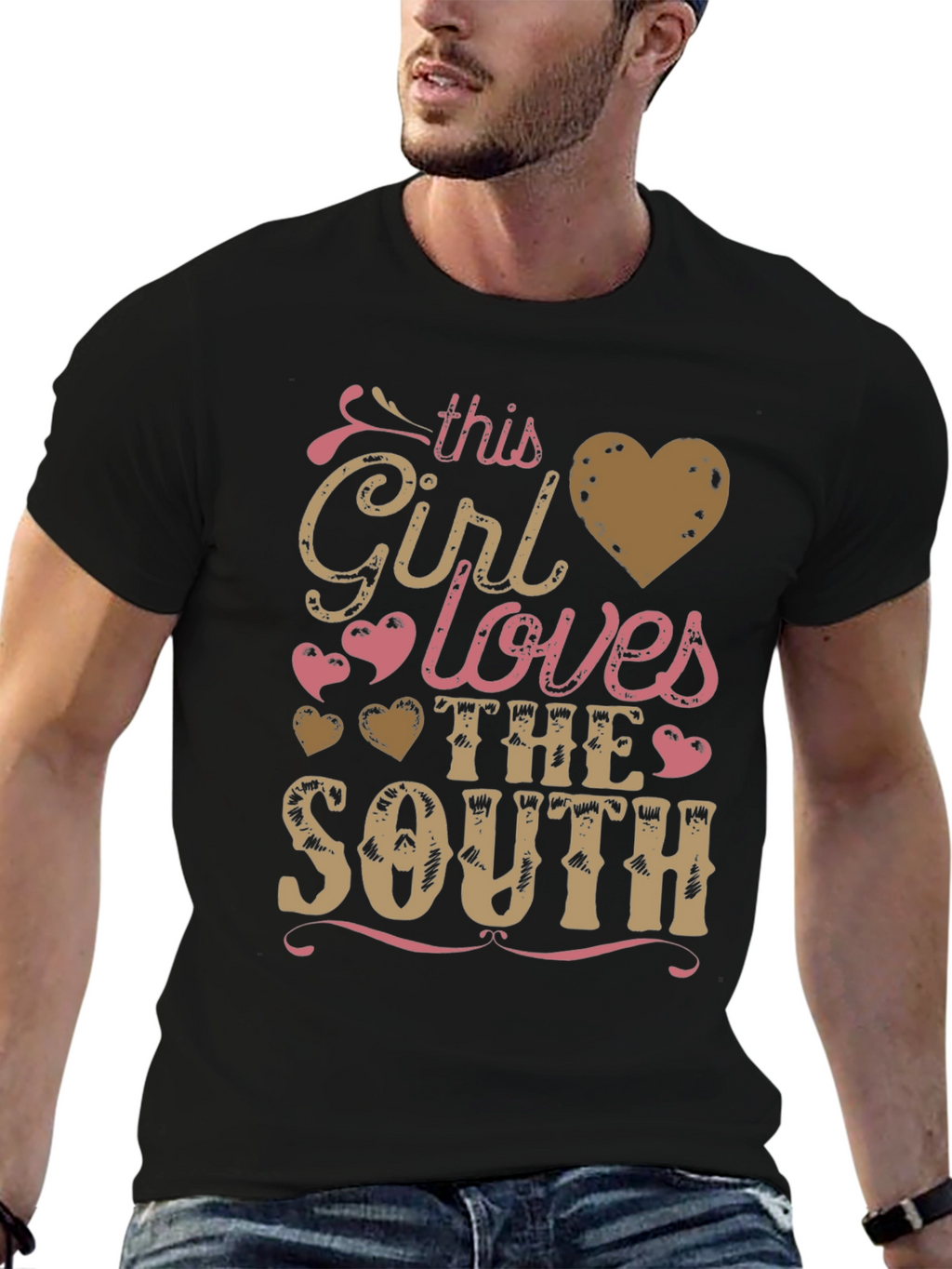Southern Girl T-Shirt - This Girl Loves The South