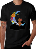 Moon Bear Graphic Tee - Dreamy Night Shirt