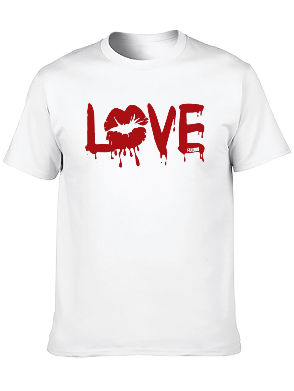 Love Lips Graphic Print T-Shirt