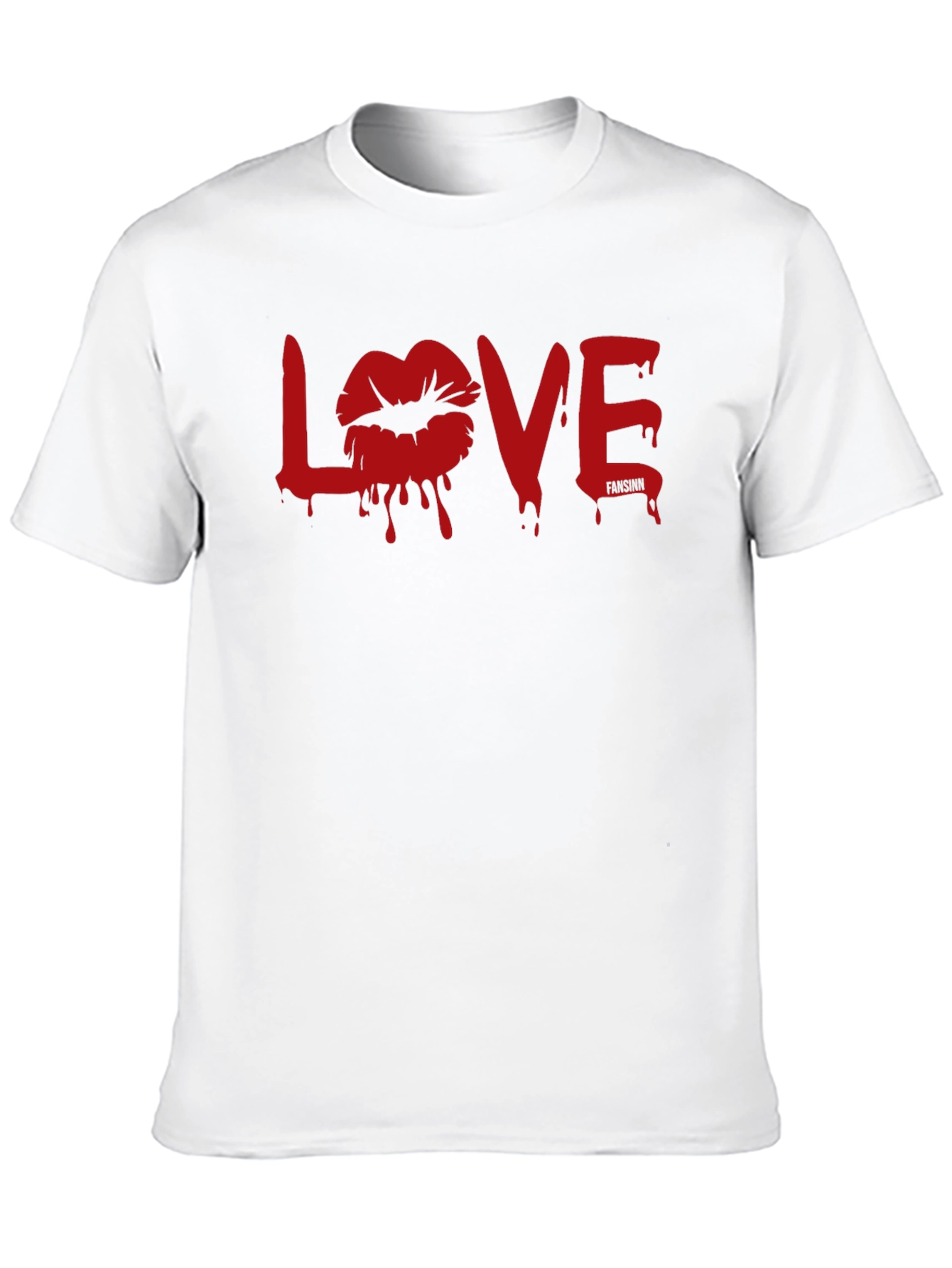 Love Lips Graphic Print T-Shirt