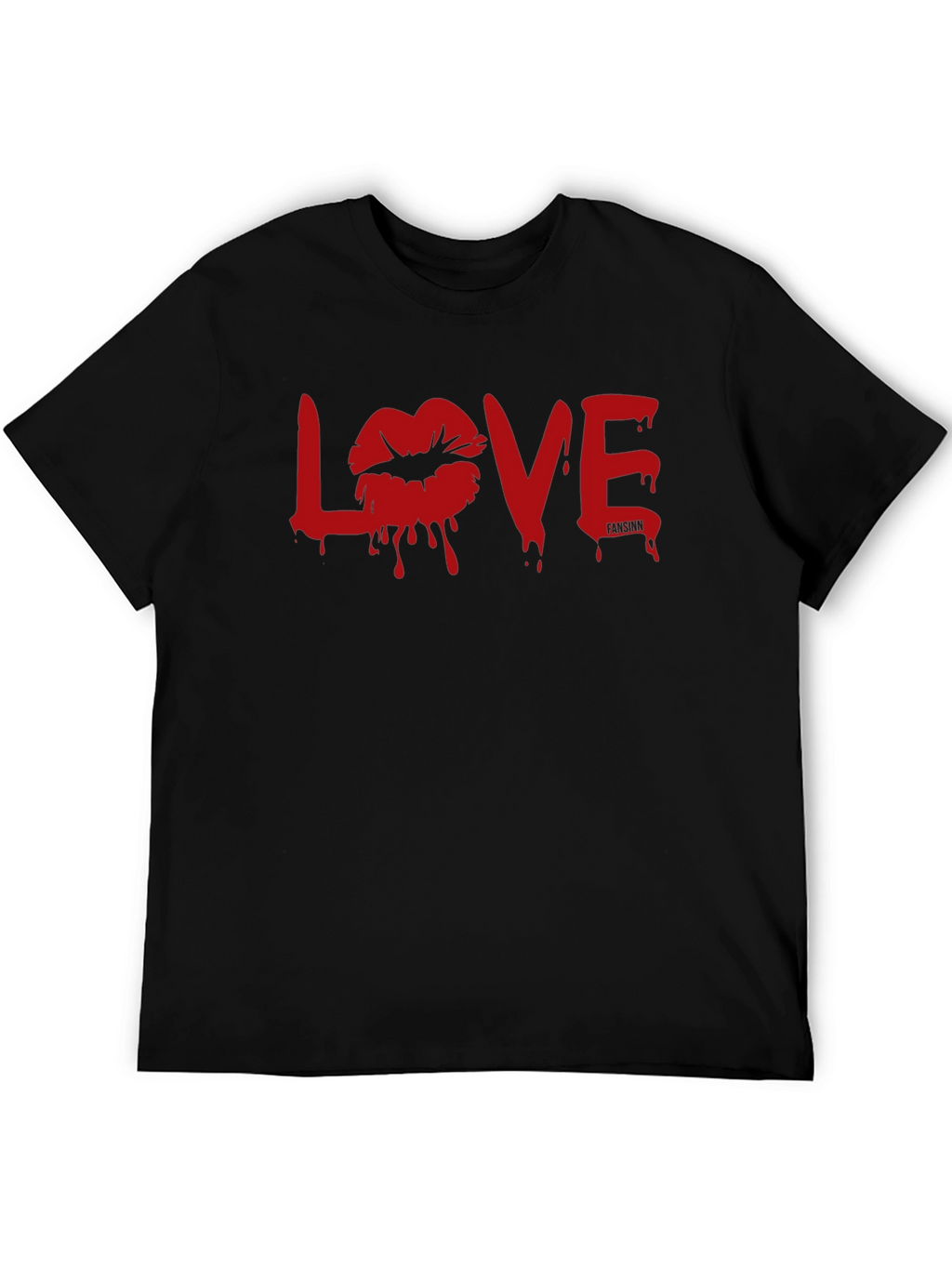 Love Lips Graphic Print T-Shirt