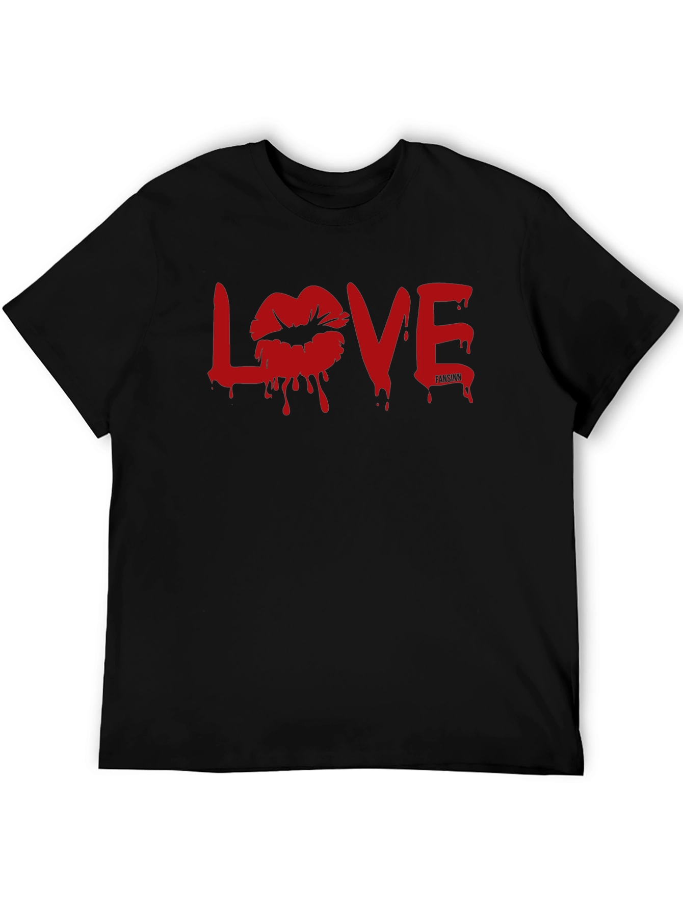Love Lips Graphic Print T-Shirt