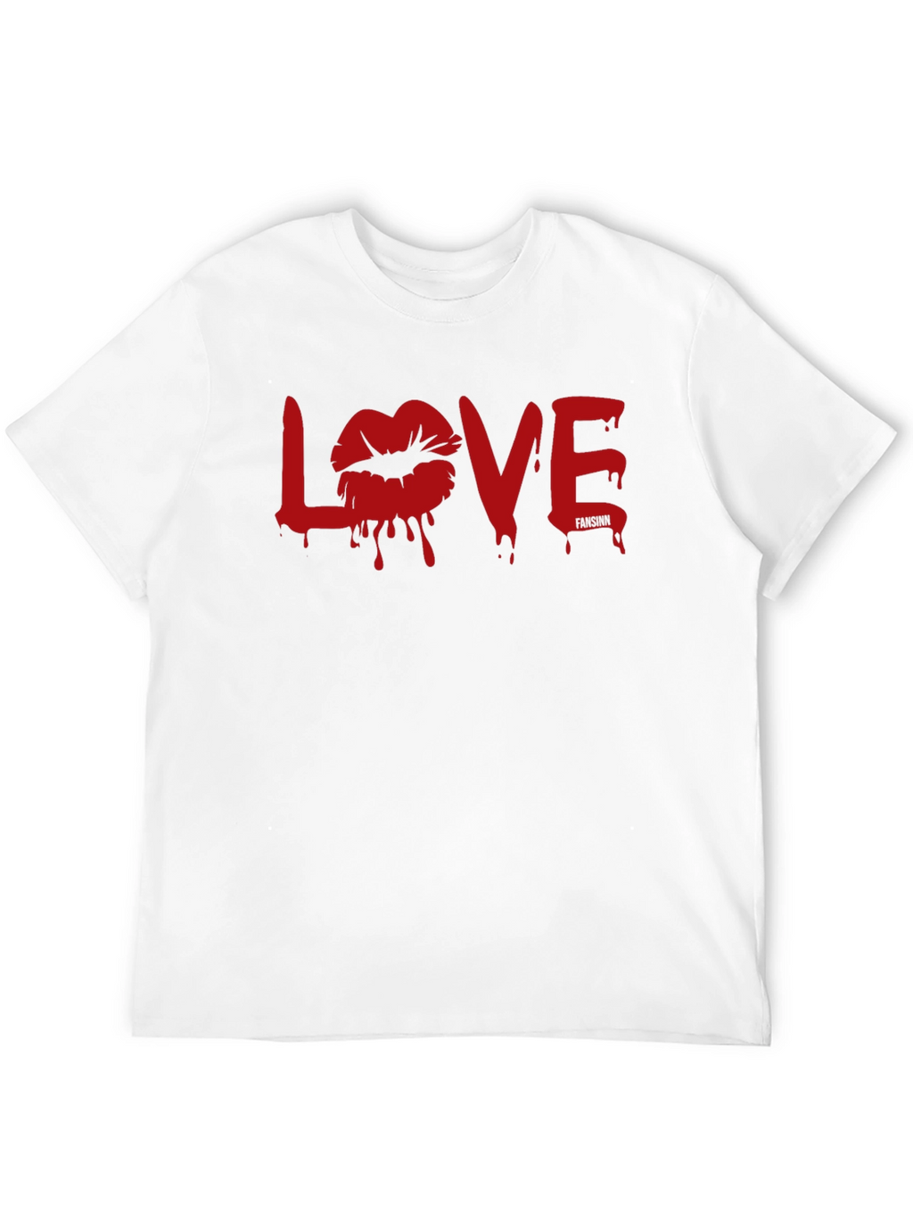 Love Lips Graphic Print T-Shirt