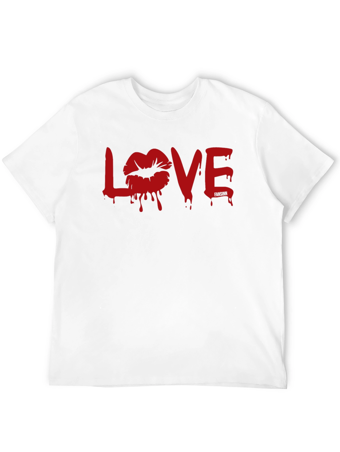 Love Lips Graphic Print T-Shirt