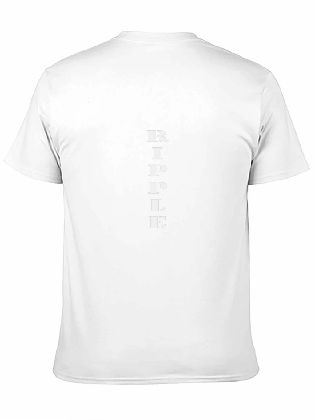 Ripple Tee - Classic Black Cotton